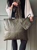 Shopper ink clutch MILLE – Army