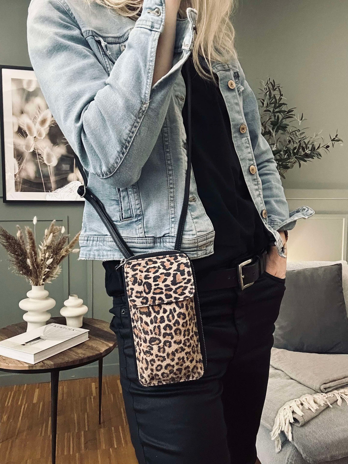 Mobilväska / Crossover Daily Leopard - Small