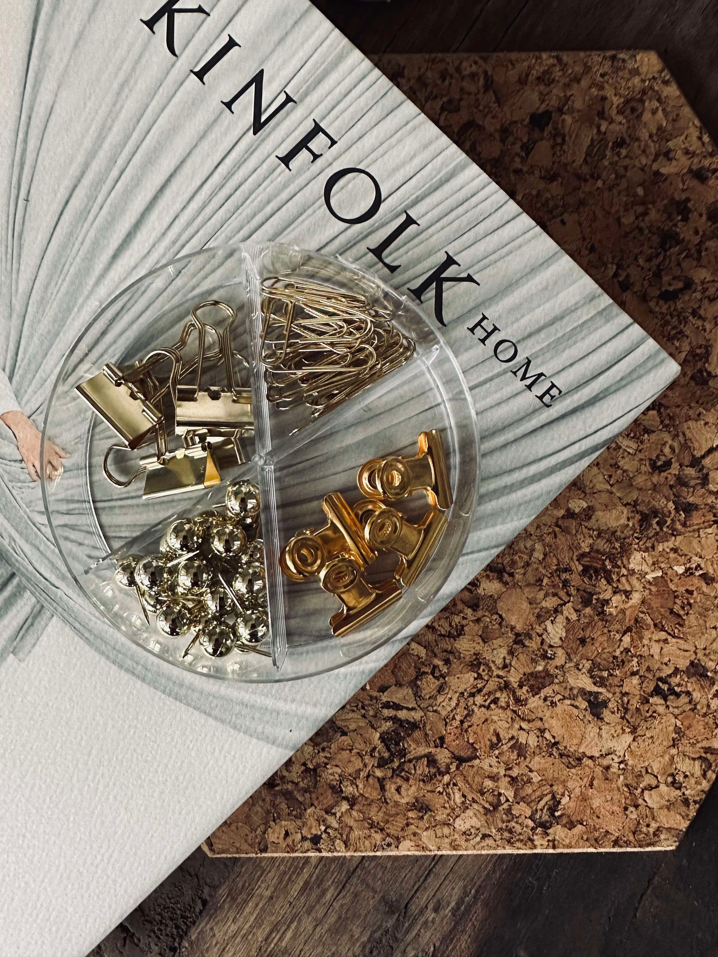 Kontorsset Guld - Set med 4 sorter