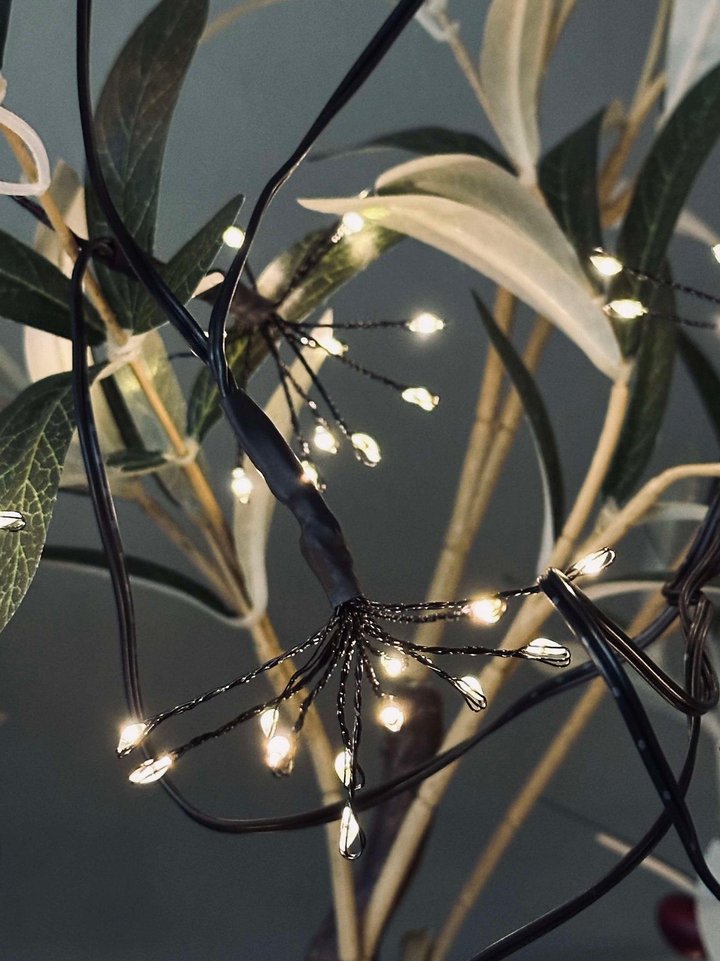 Solcells fyrverkeri ljusslinga