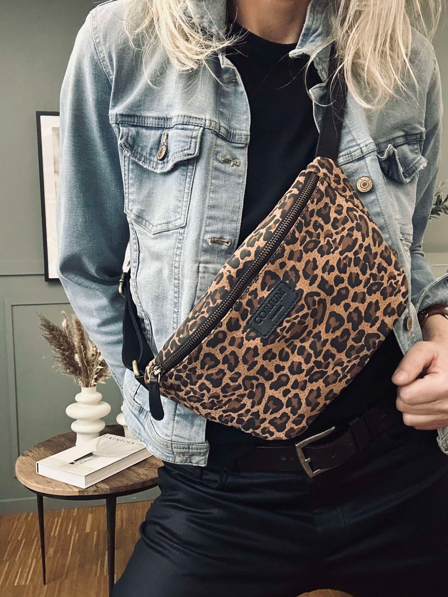 Bumbag Daily Leopard dark