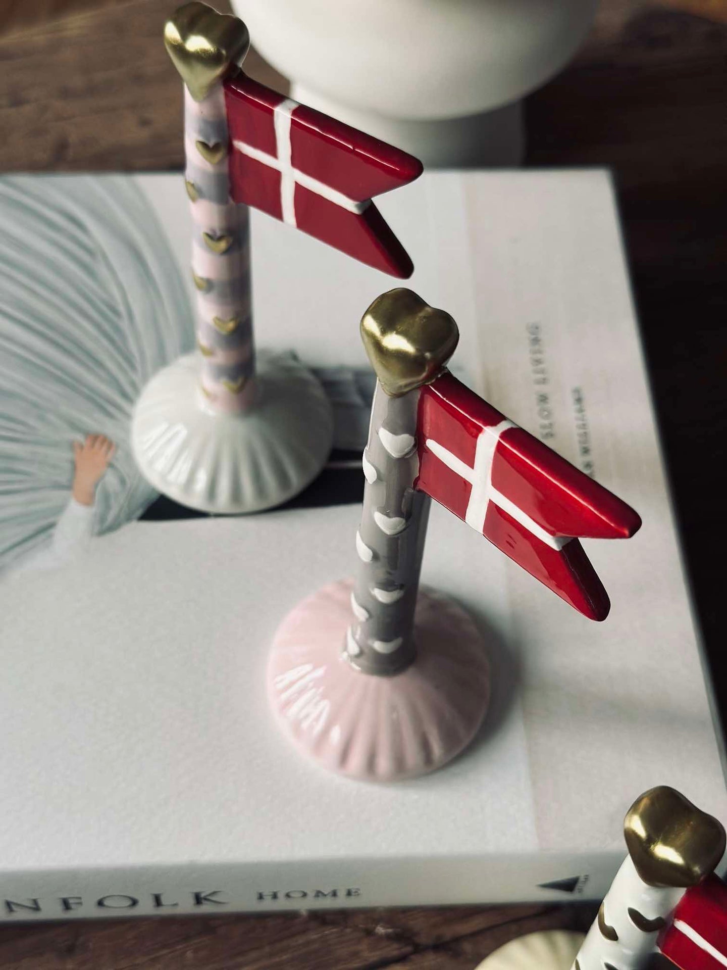 Keramikflagga – Hjärtmix
