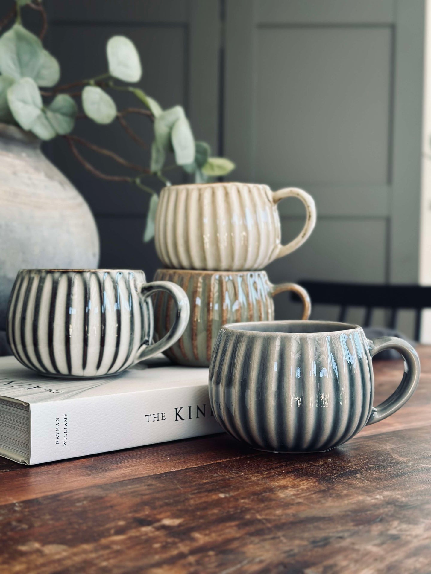 Mugg VIGA Rand - Grå