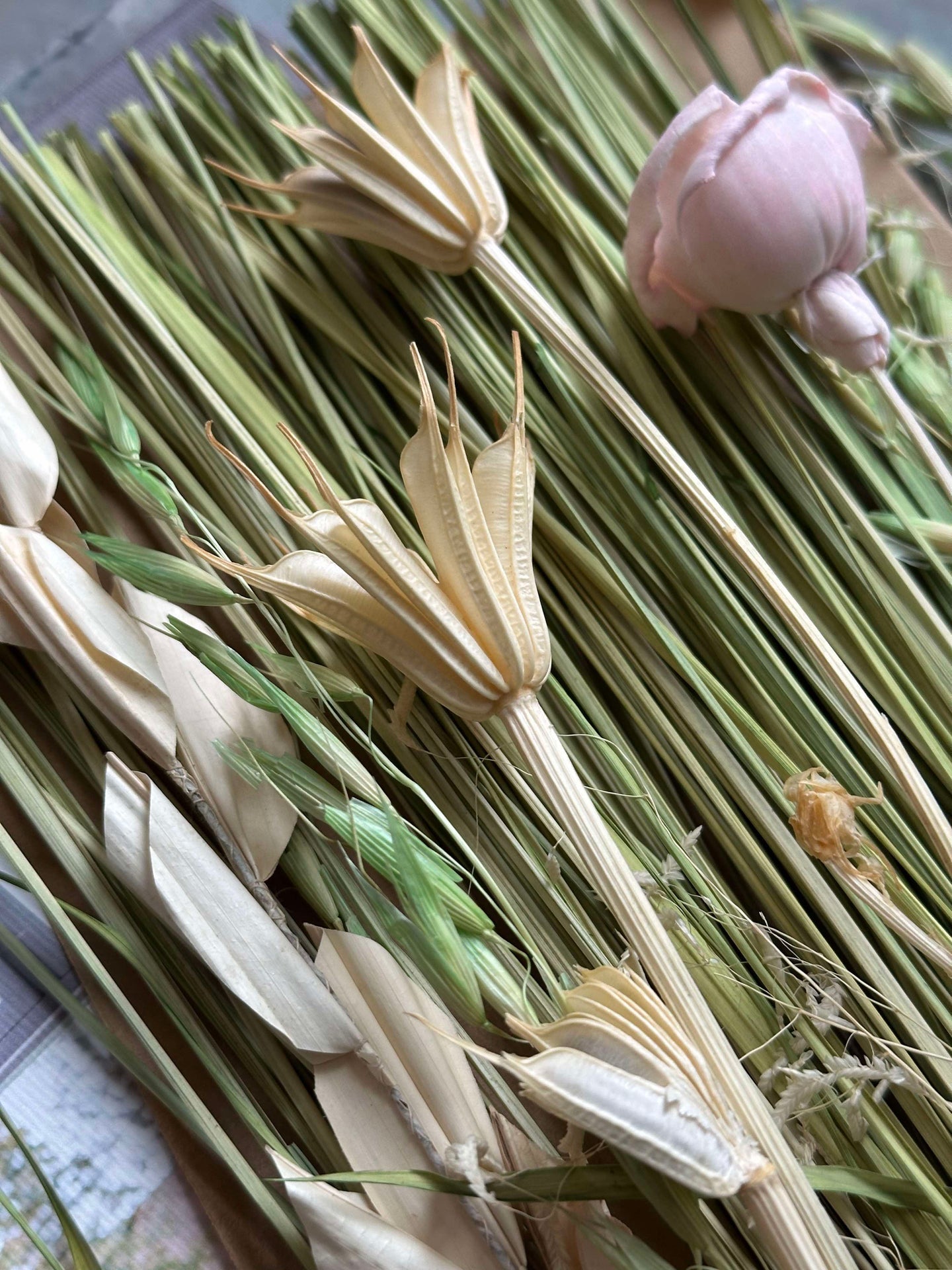 Evighetsbukett - Naomi grön