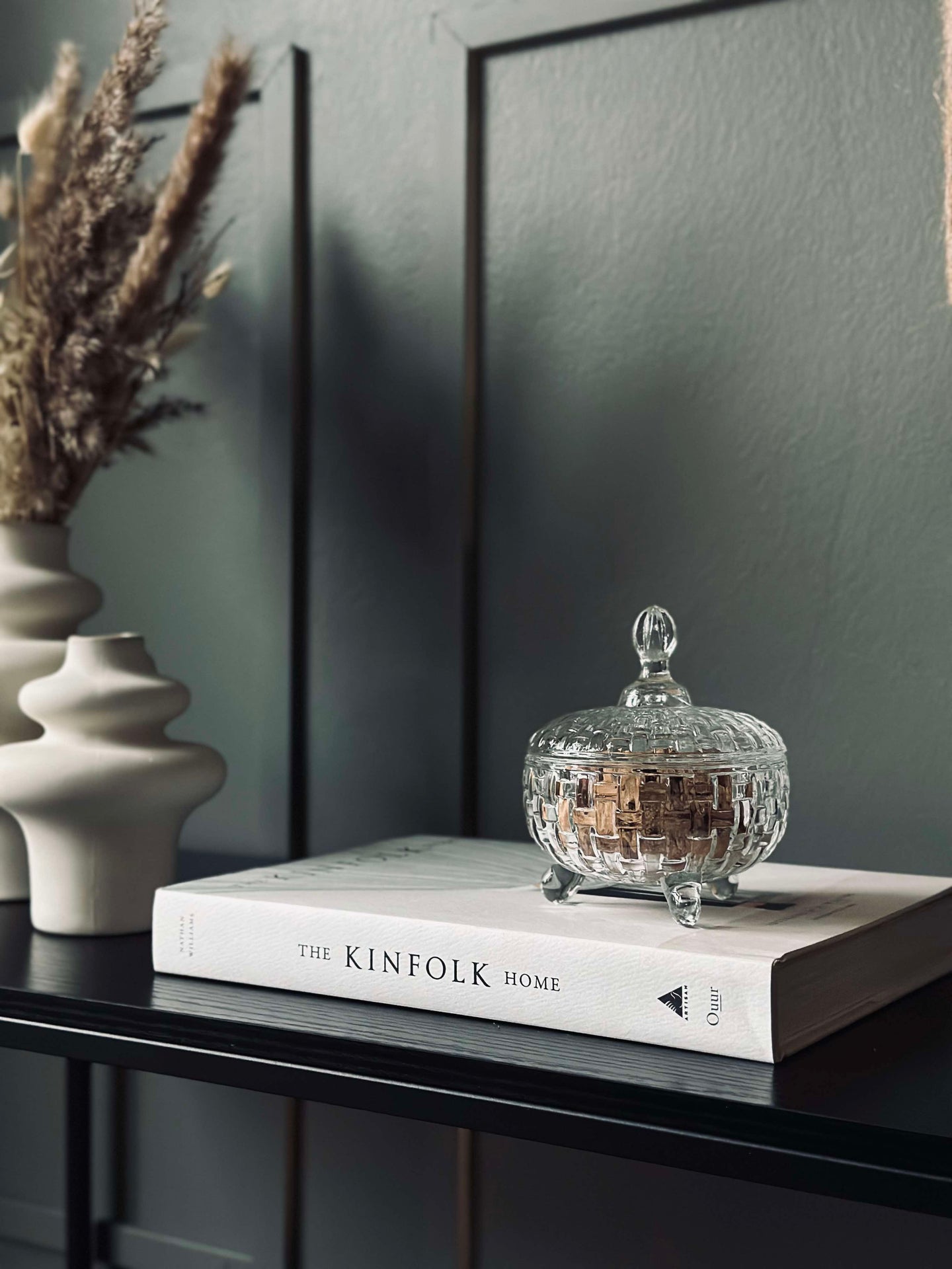 Glasburk med lock 200ml