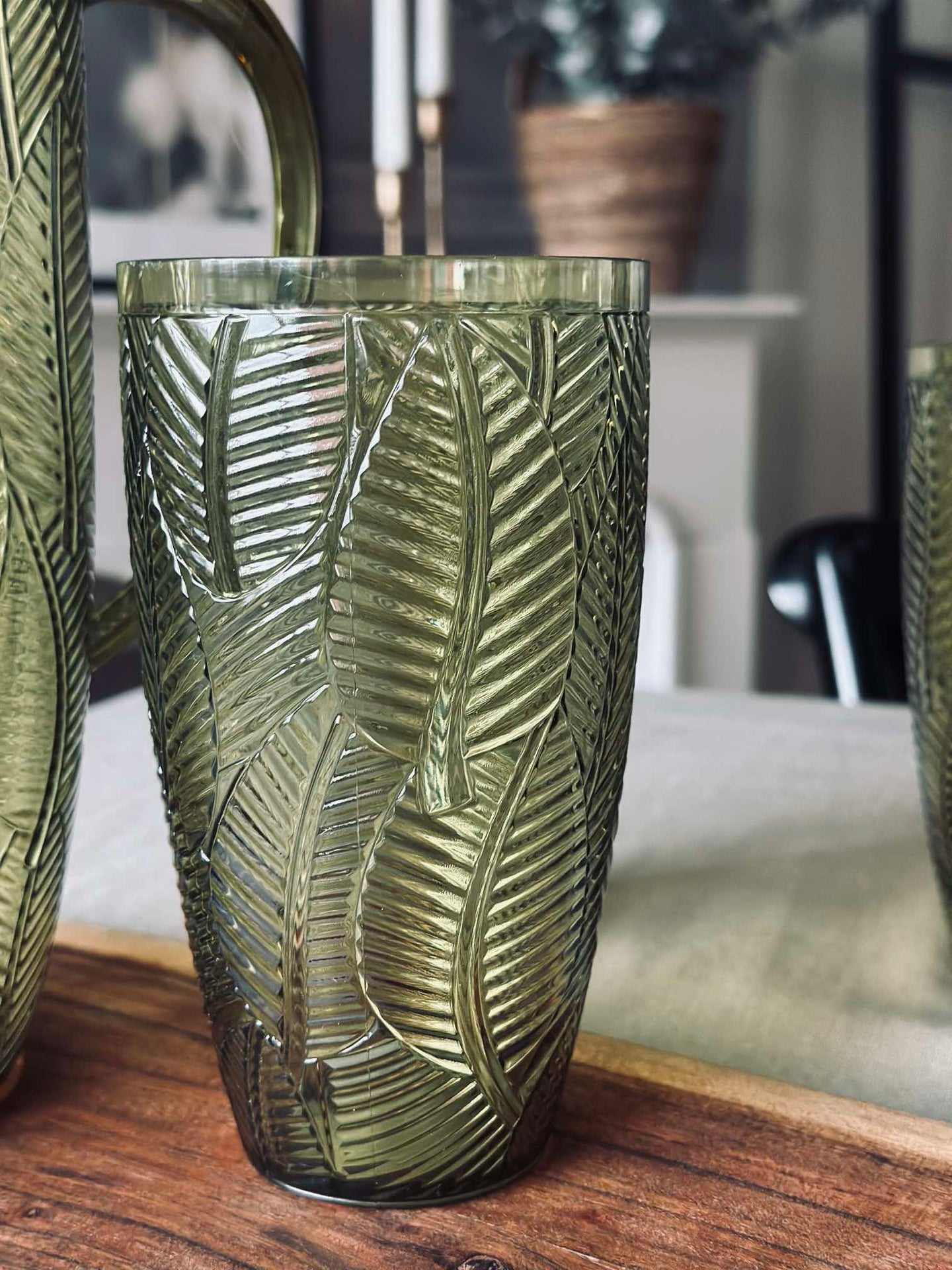 Dricksglas Green Leaf - 650 ml.