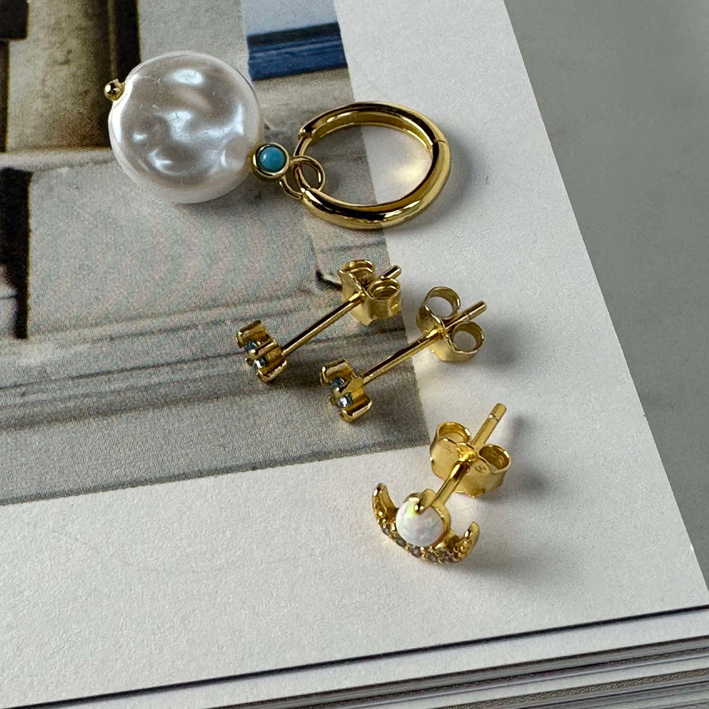 Mixbox OLYMPIA med 4 örhängen - Sterling Silver