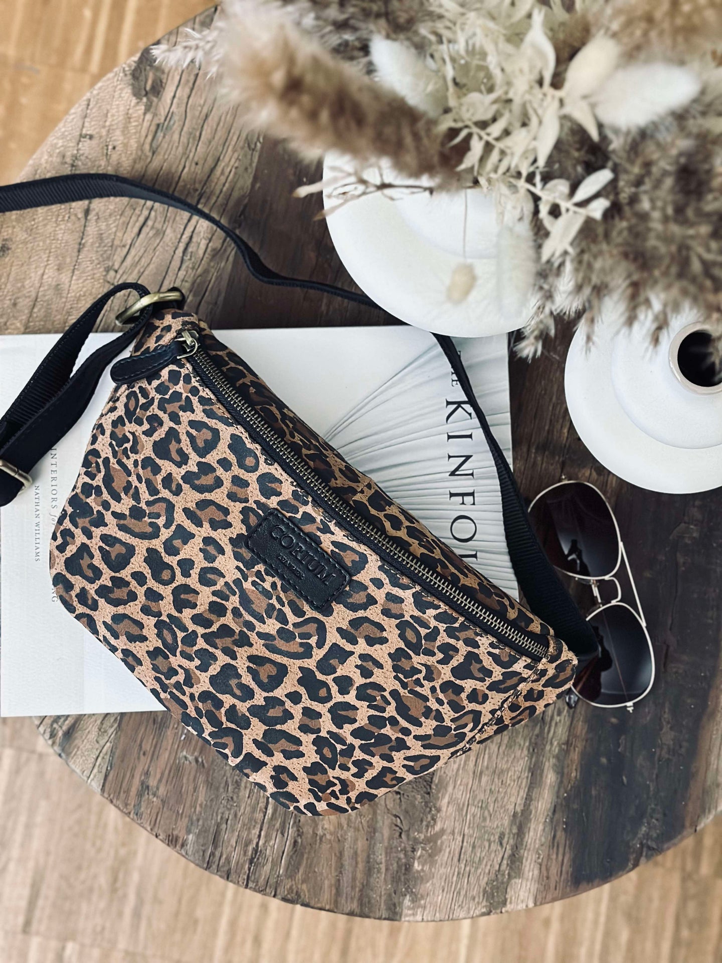 Bumbag Daily Leopard dark