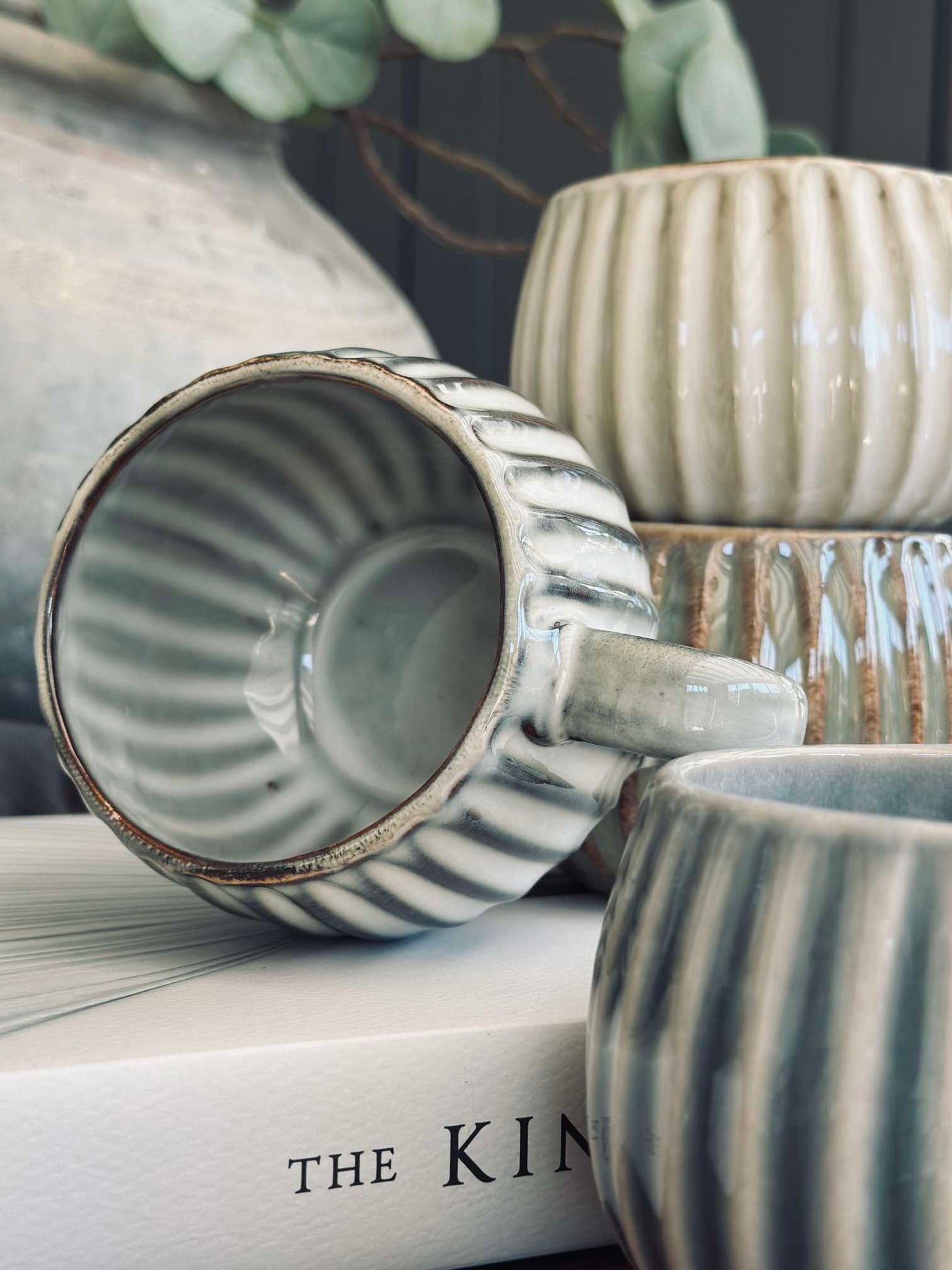 Mugg VIGA Rand - Grå