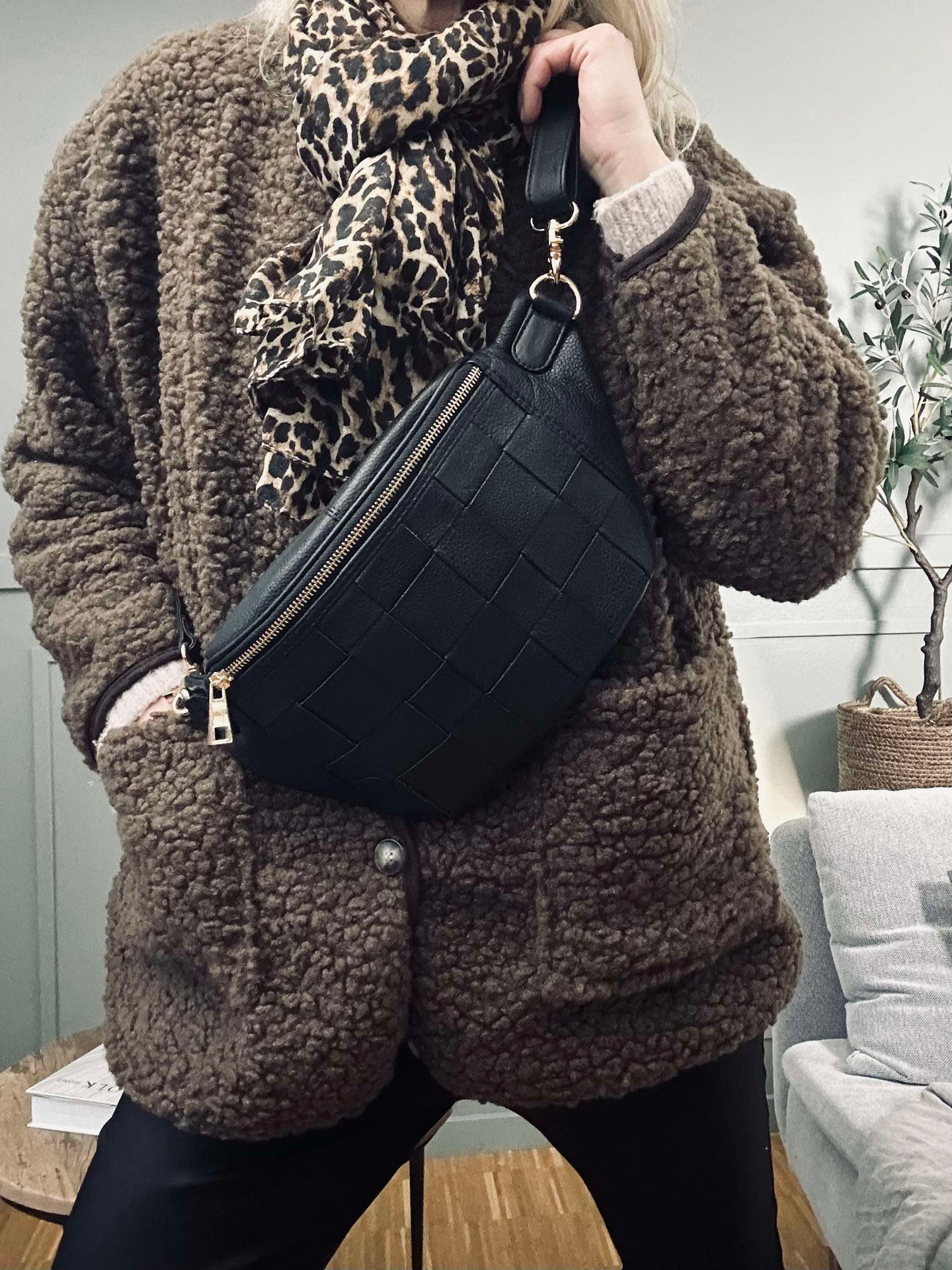 Jacka Lucile Brun teddy