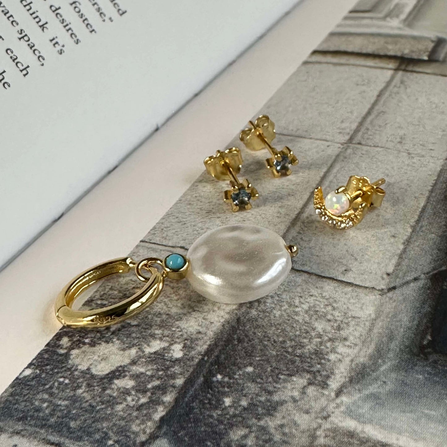 Mixbox OLYMPIA med 4 örhängen - Sterling Silver