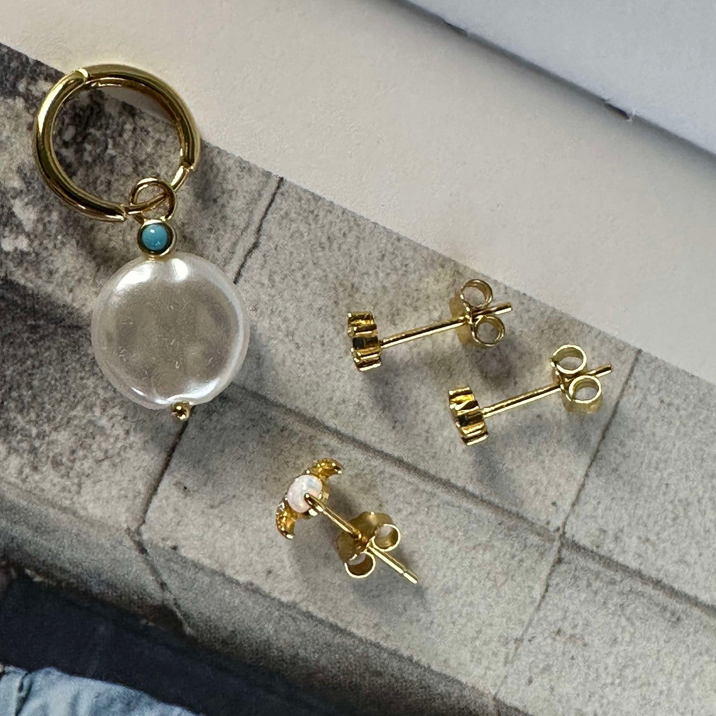 Mixbox OLYMPIA med 4 örhängen - Sterling Silver