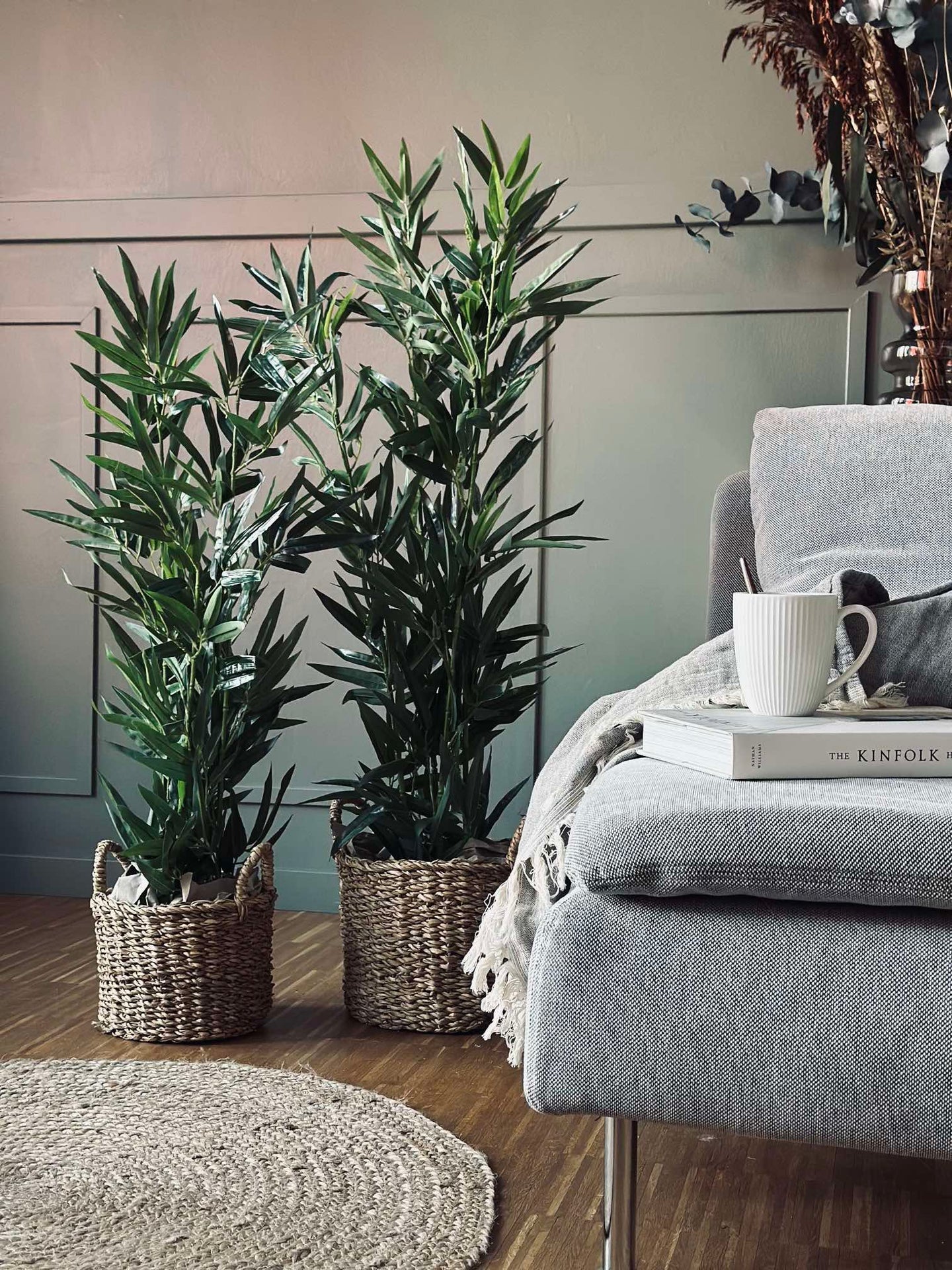 Bambu i kruka 80 cm