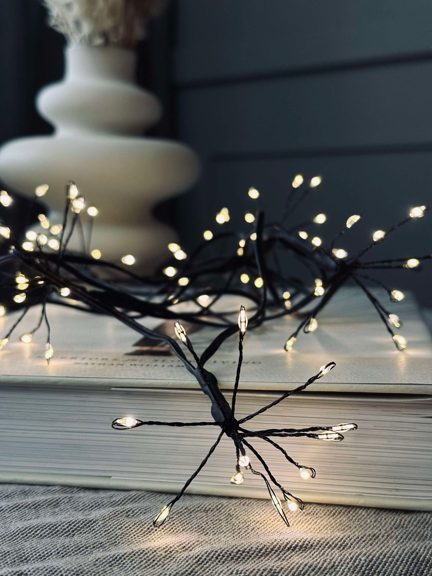 Solcells fyrverkeri ljusslinga