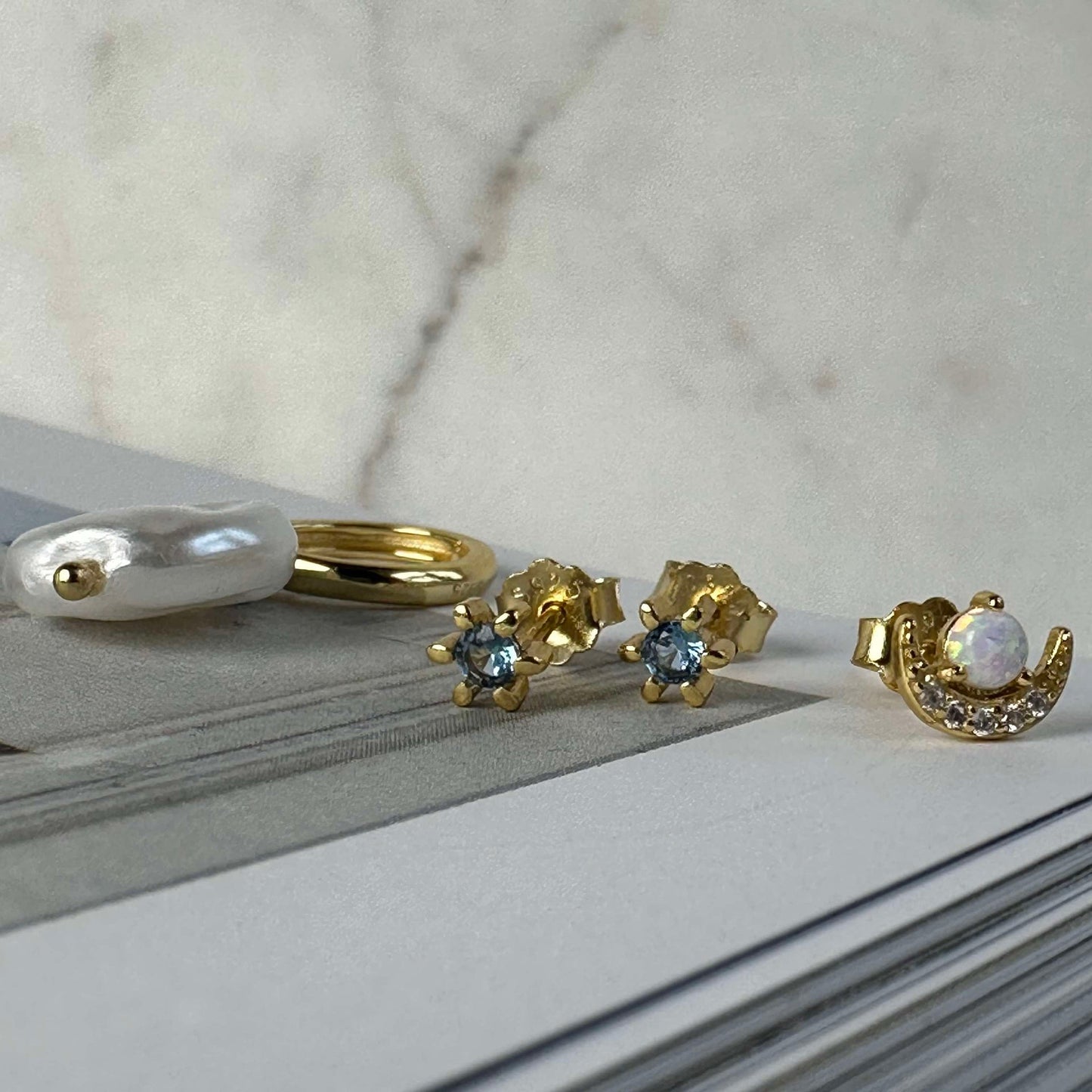 Mixbox OLYMPIA med 4 örhängen - Sterling Silver