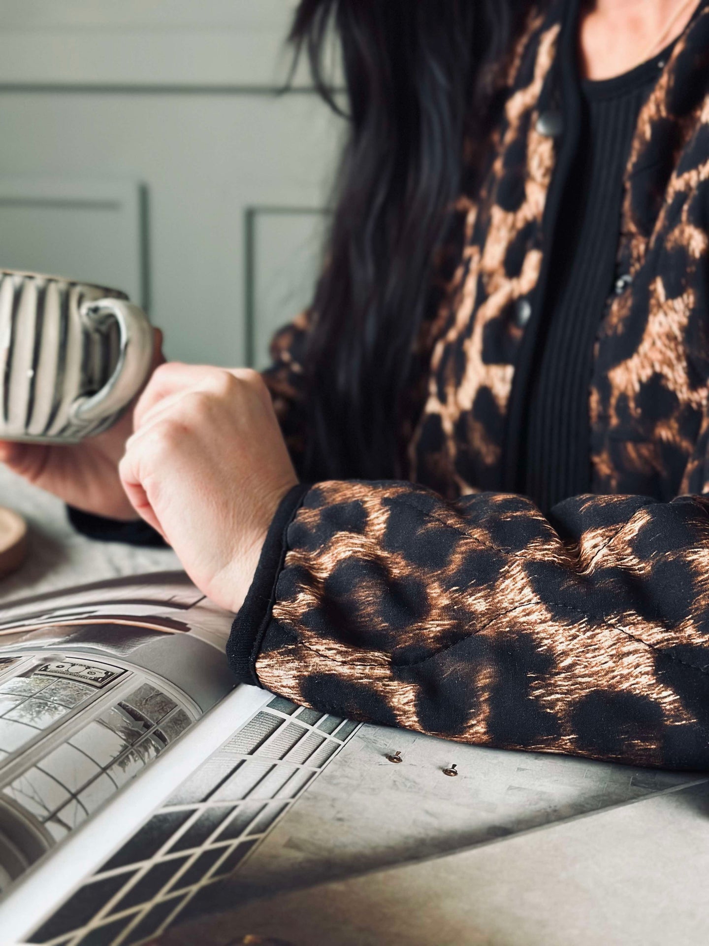 Jacka Quilt Leopard