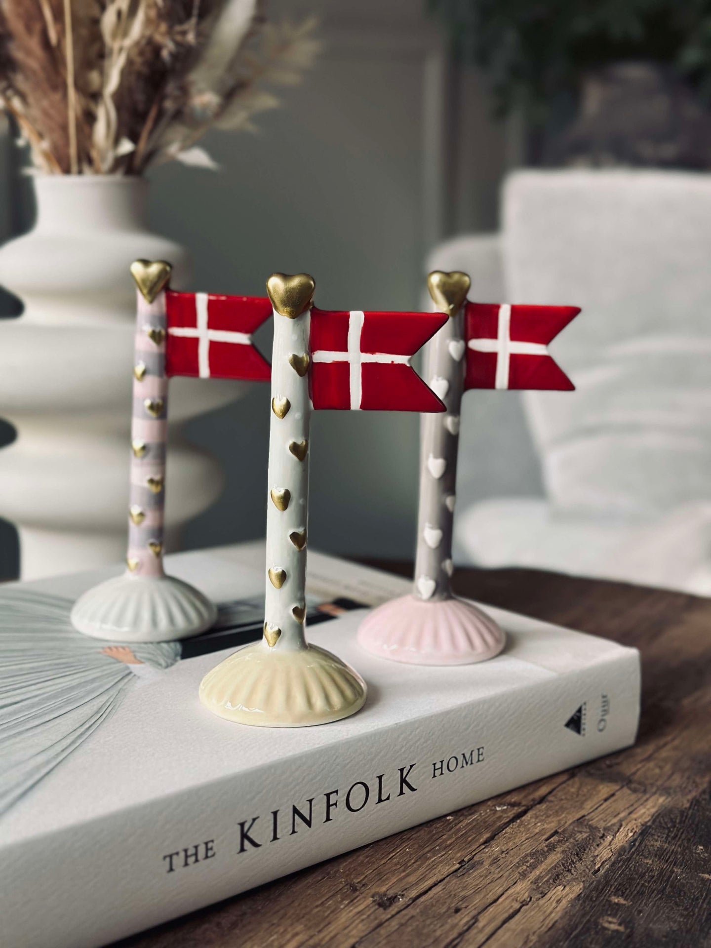Keramikflagga – Hjärtmix