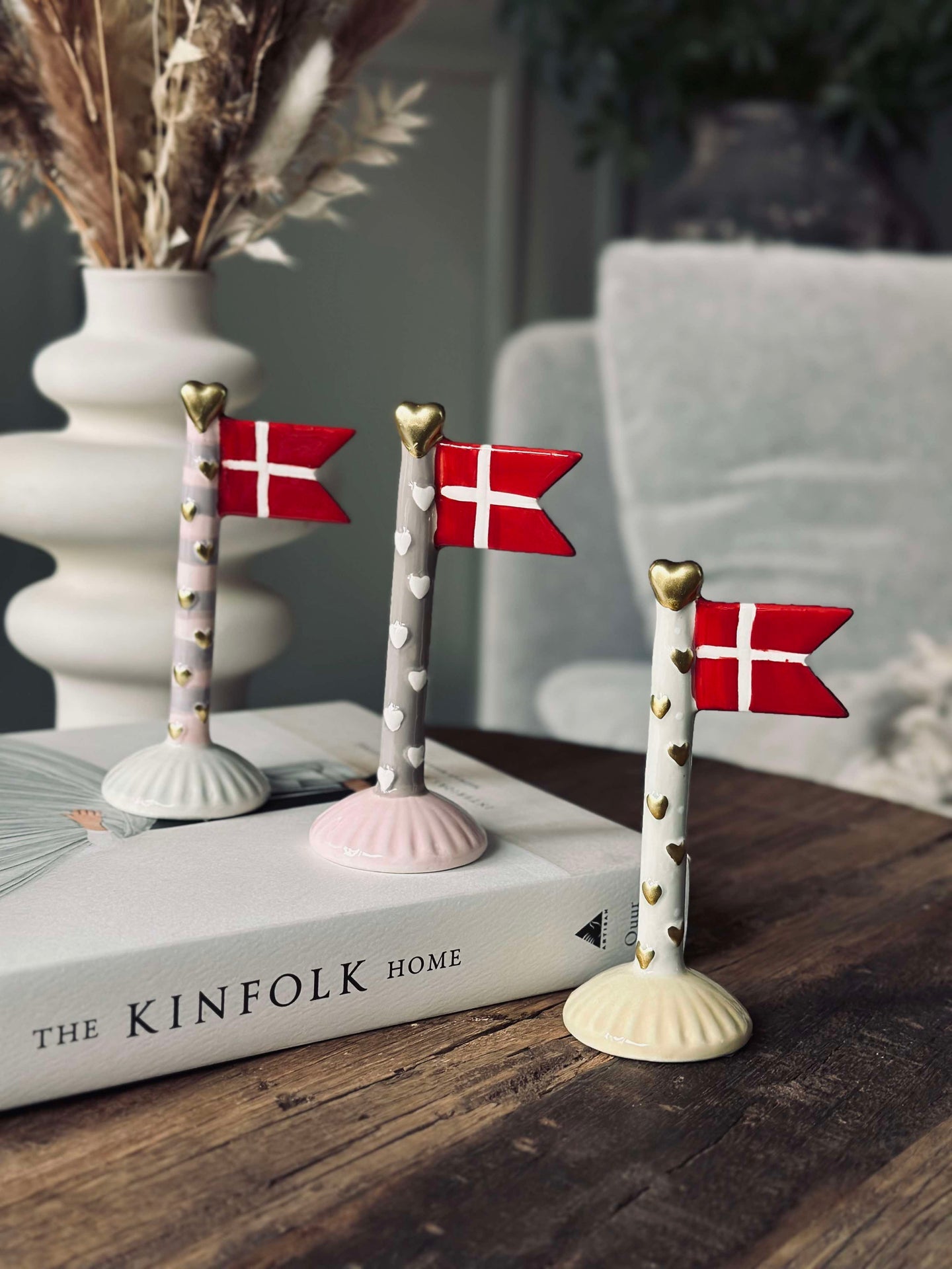 Keramikflagga – Hjärtmix