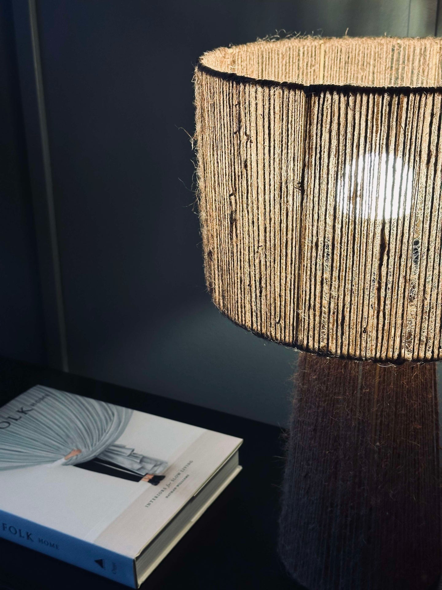 Bordslampa Jute