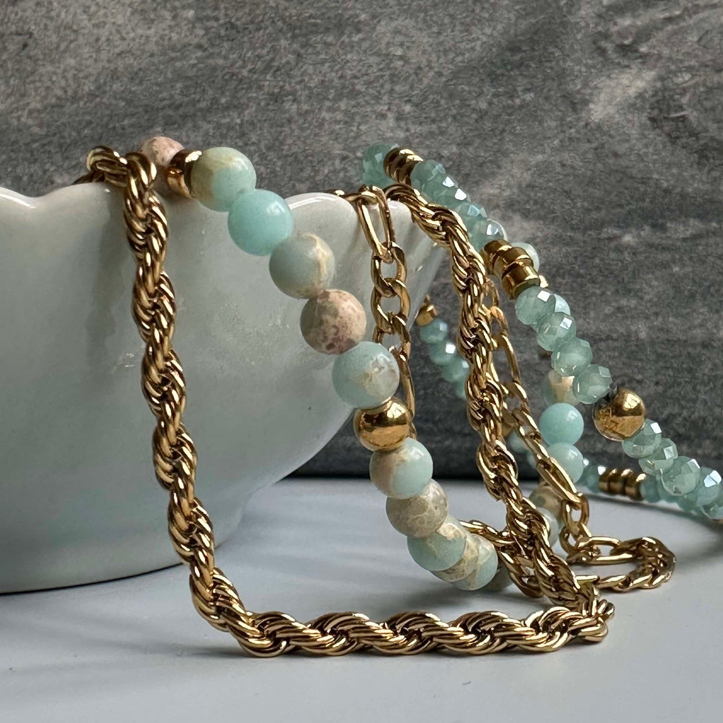 Armband Erika - Set med 4 armband