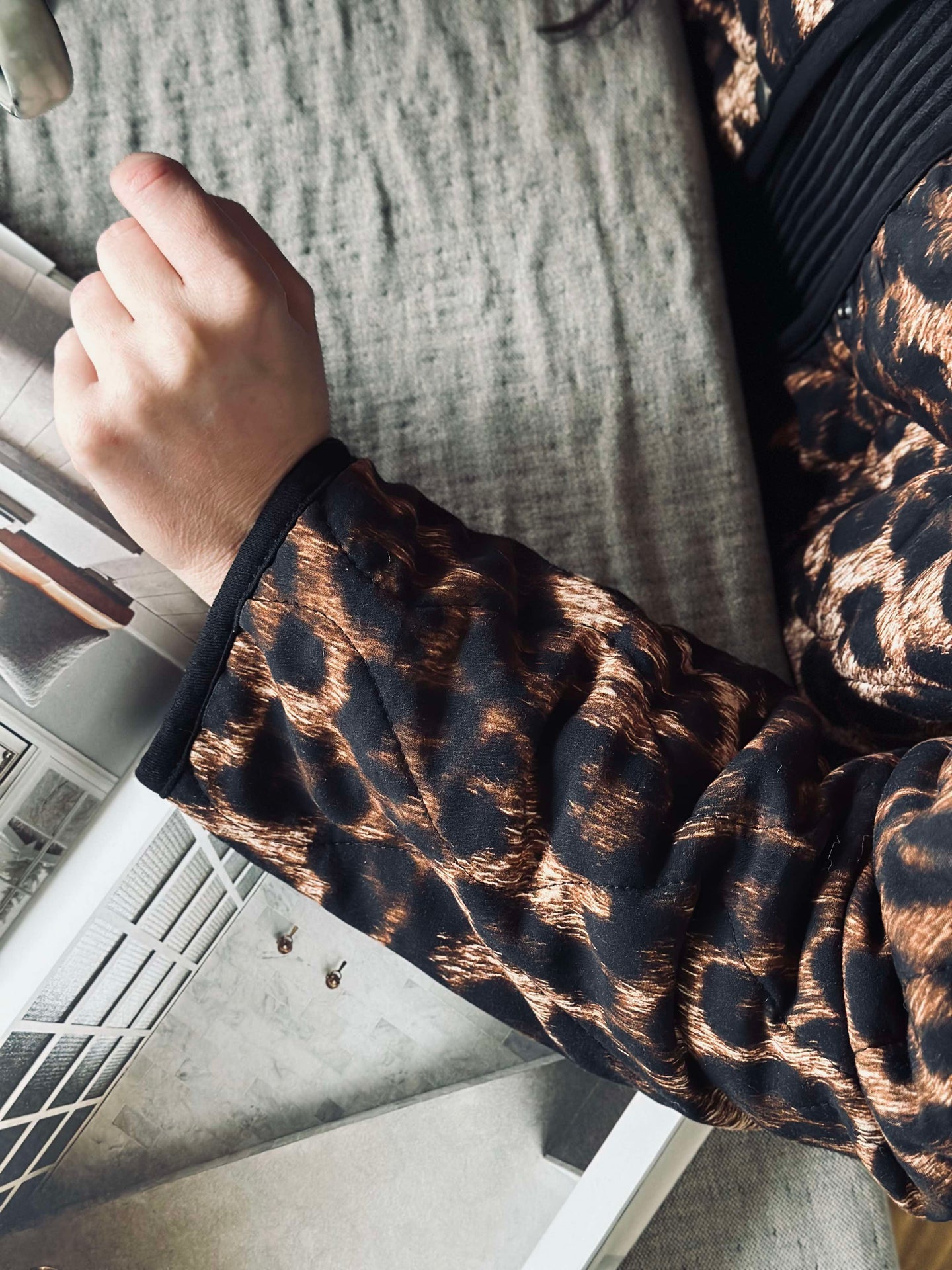 Jacka Quilt Leopard