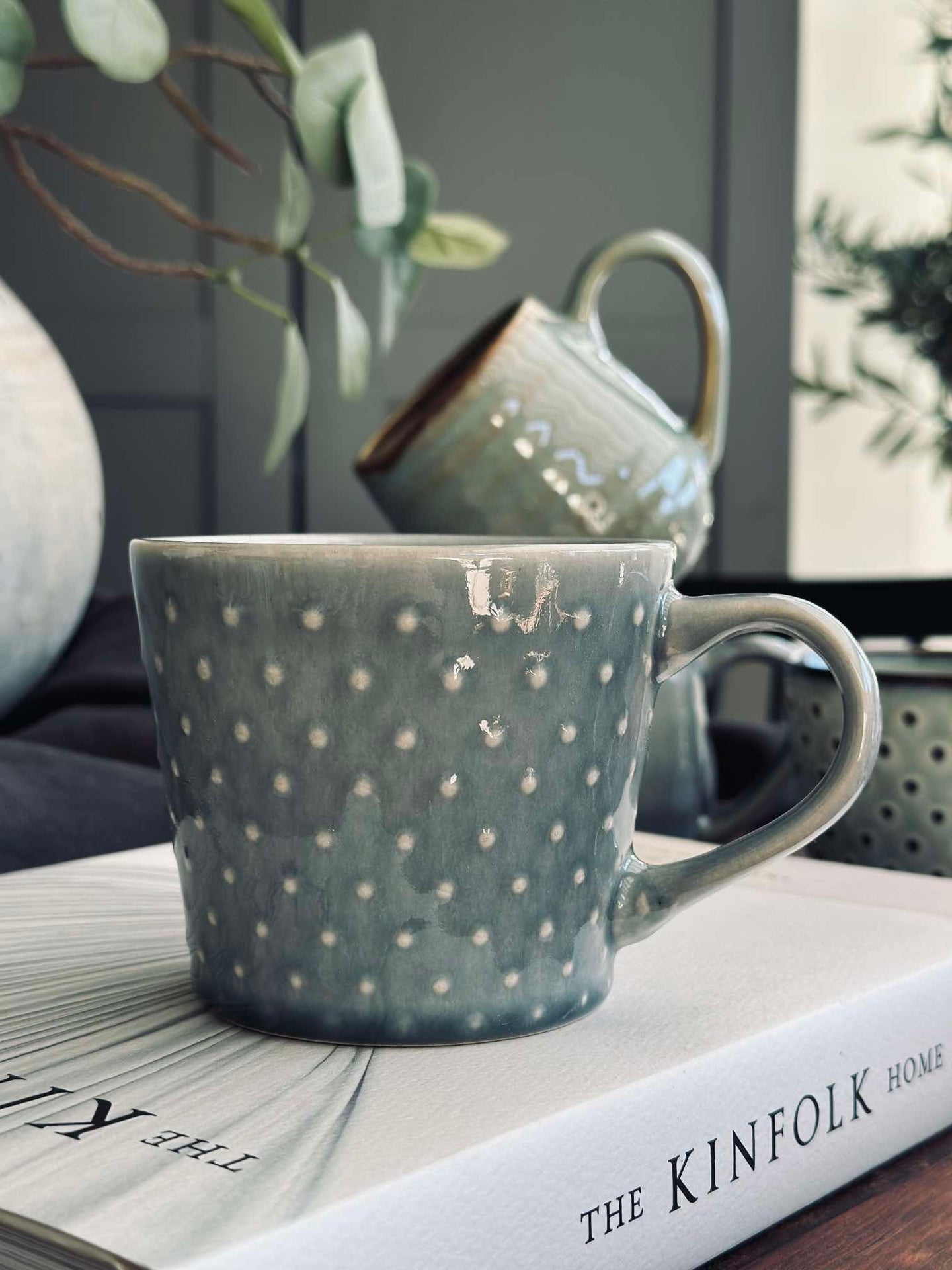 Mugg DORA Dots - Blå