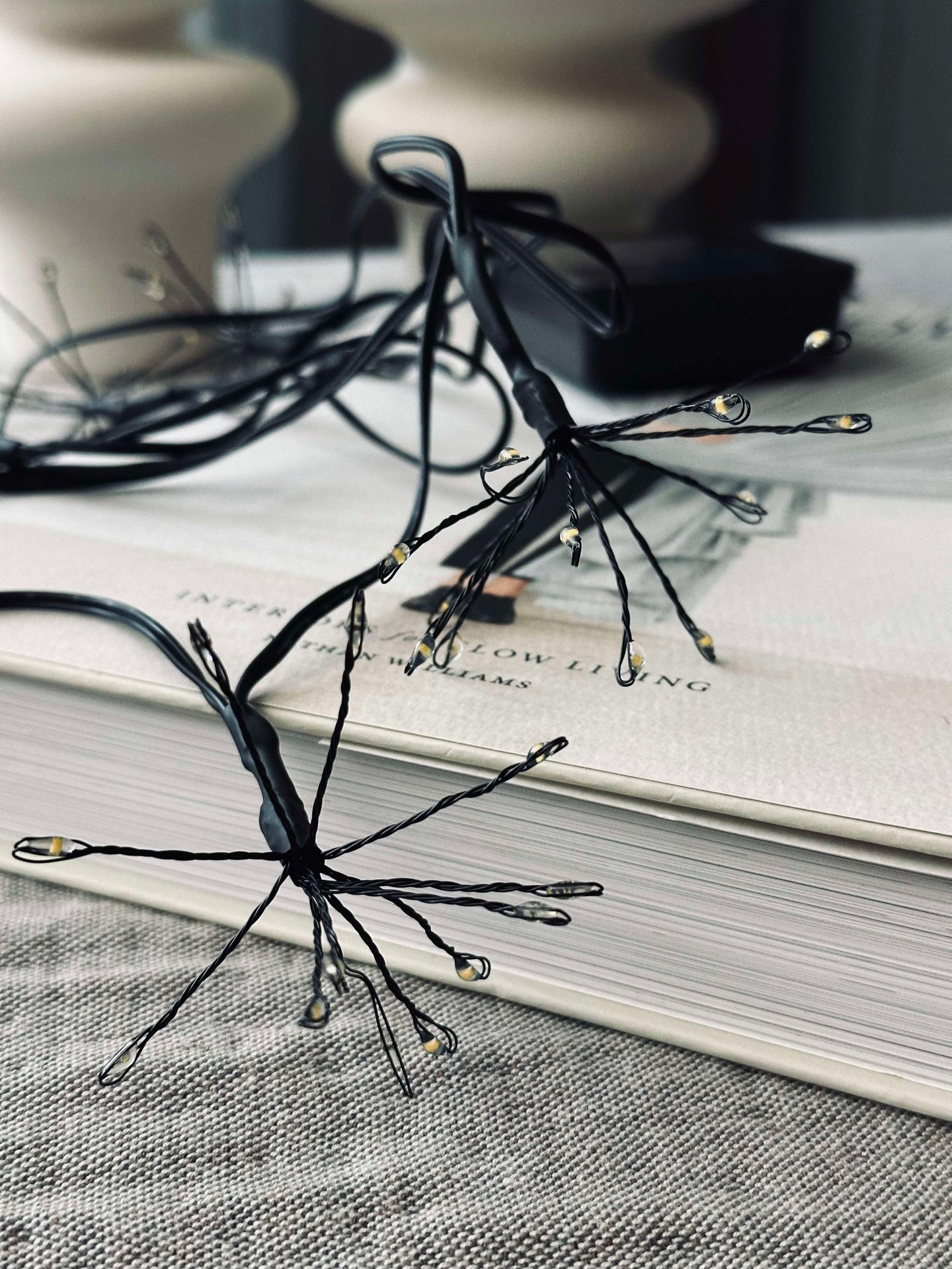 Solcells fyrverkeri ljusslinga