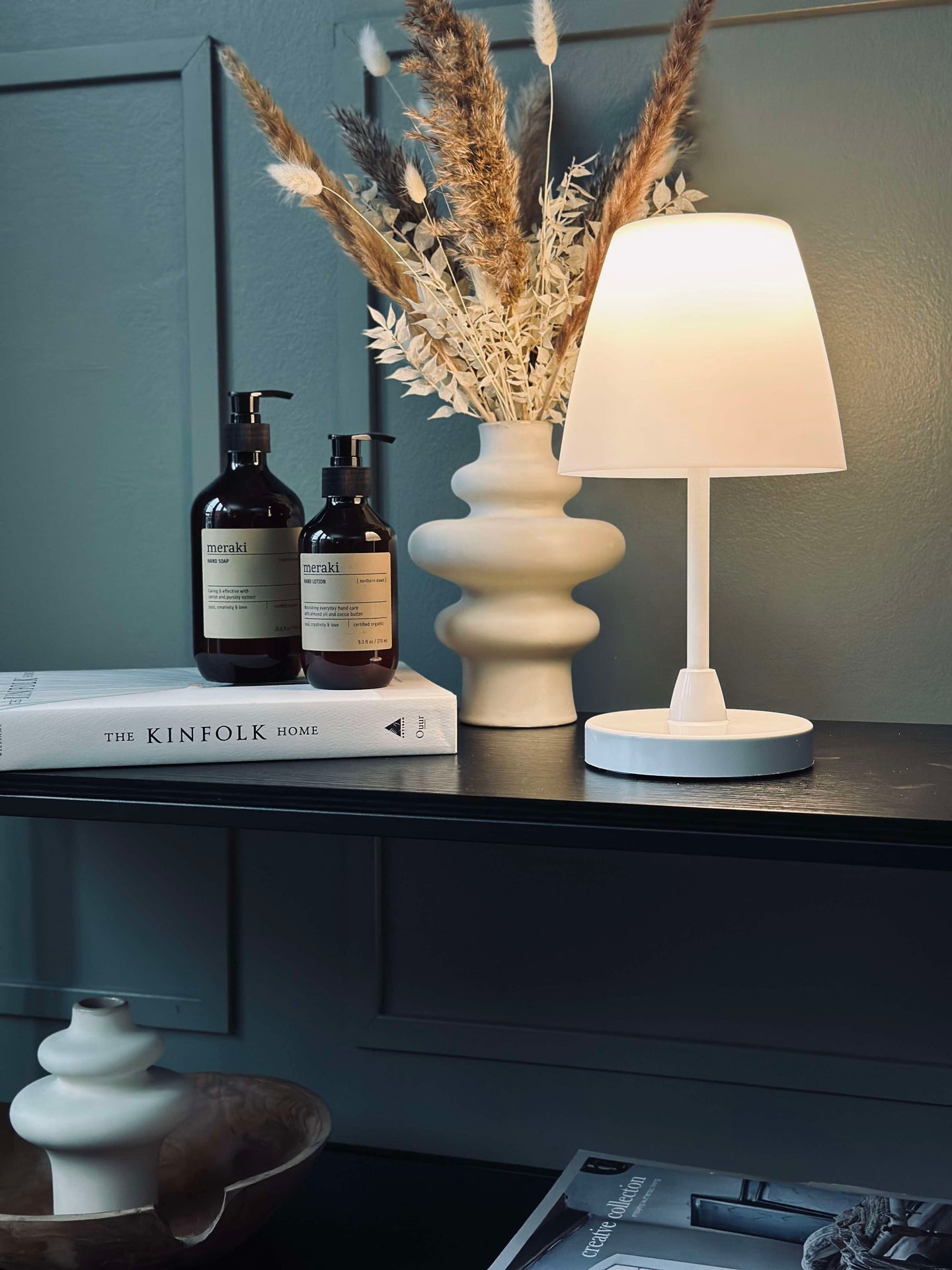 LED Bordslampa Vit Touch