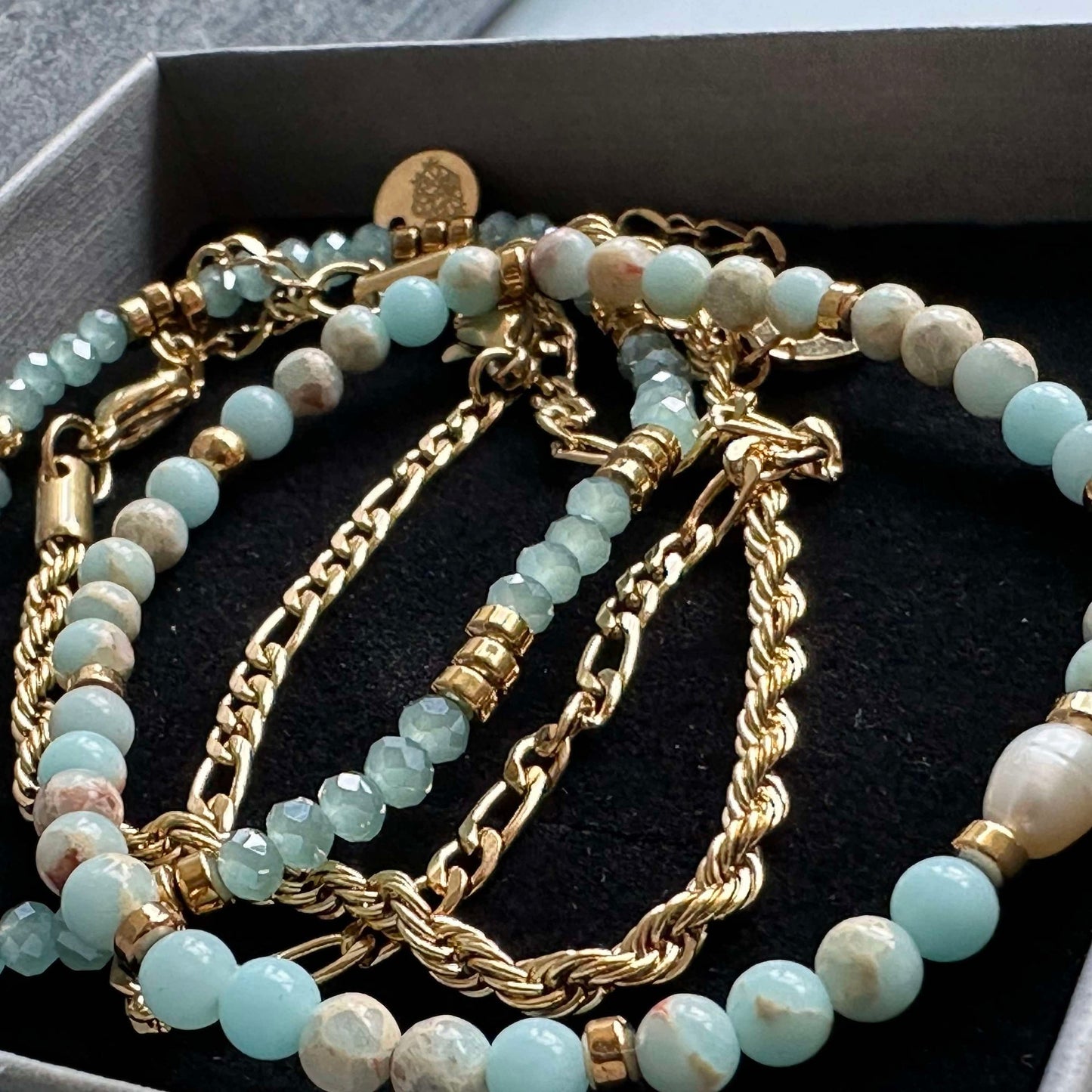 Armband Erika - Set med 4 armband