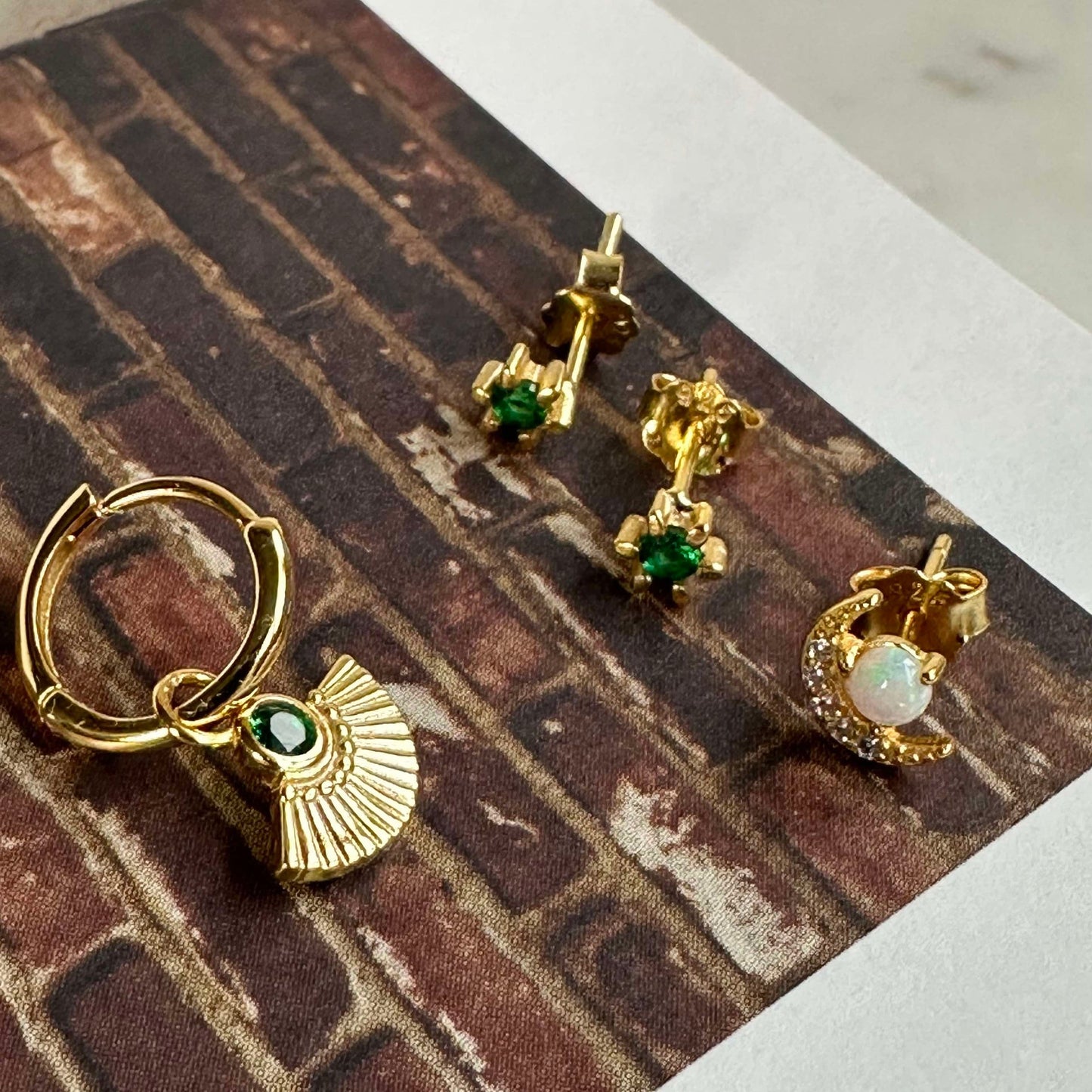 Mixbox TULISA med 4 örhängen - Sterling Silver