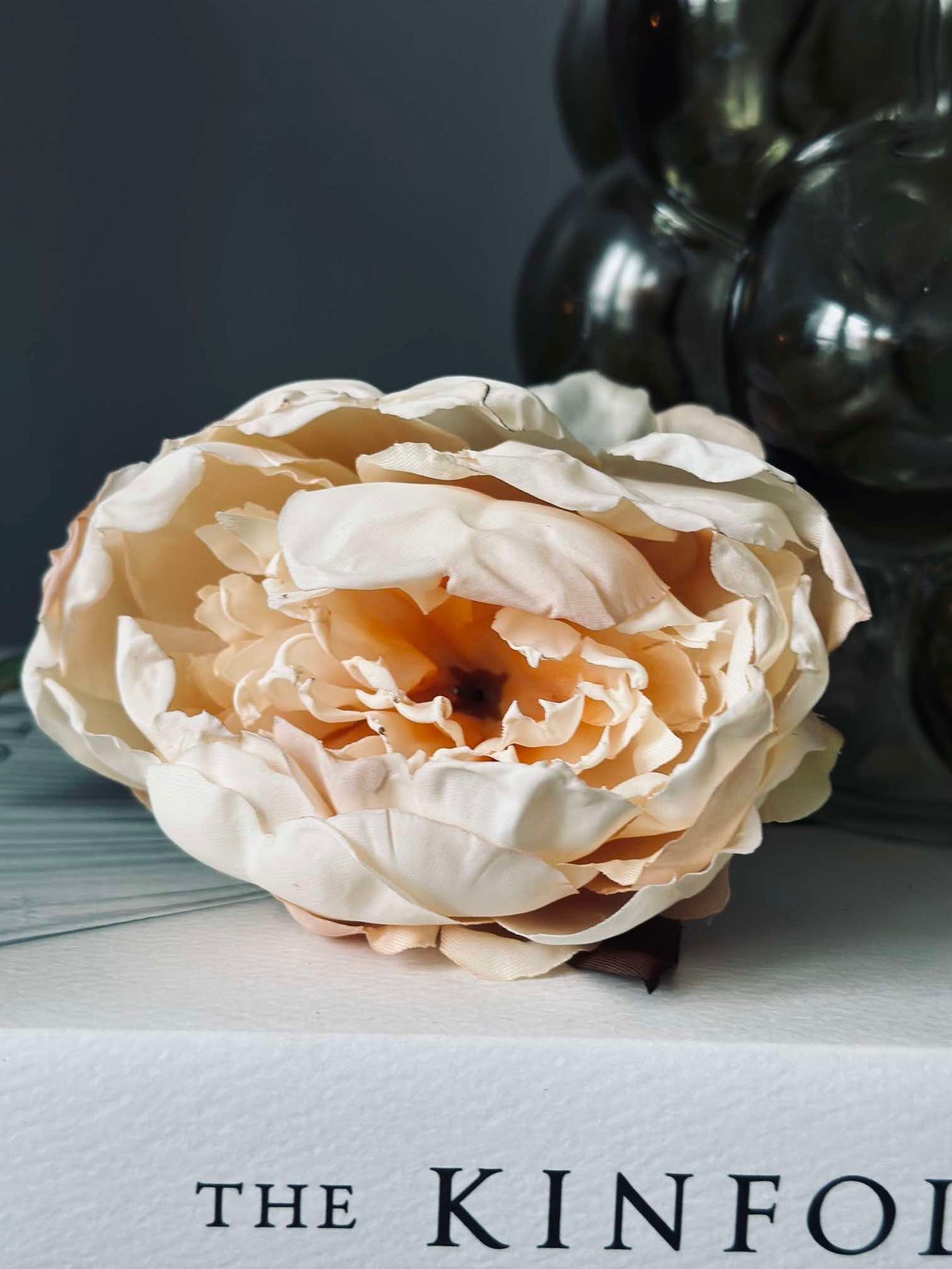 Blomma silk Pion Creme