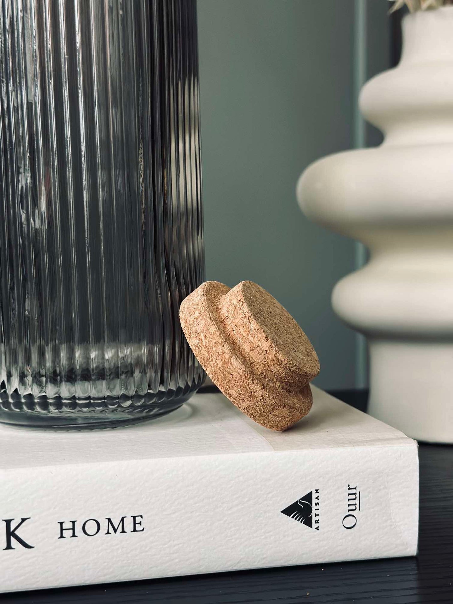 Vattenflaska med korkpropp – Stone 1 l.