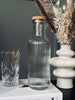 Vattenflaska med korkpropp – Clear 1 ltr.