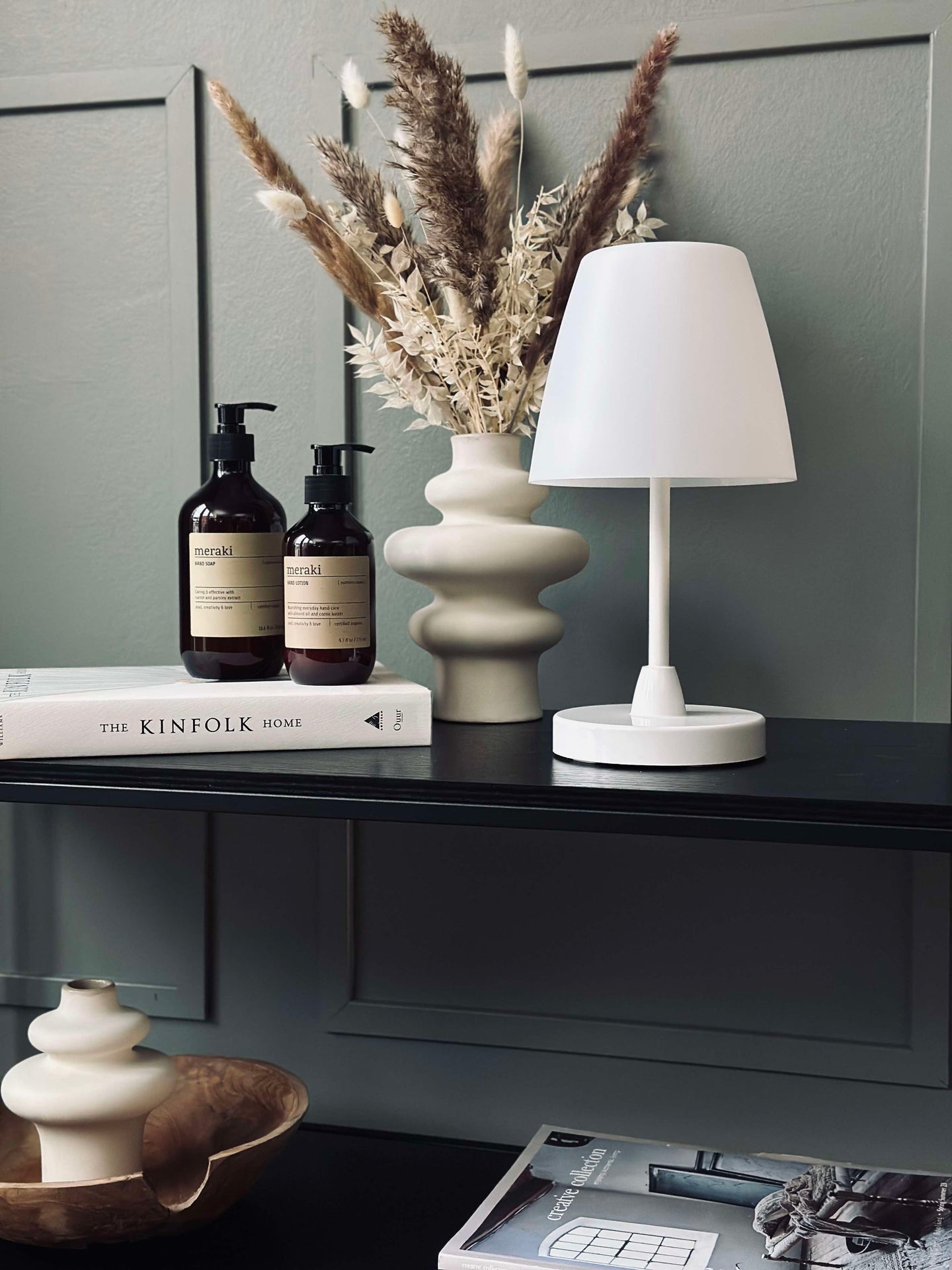 LED Bordslampa Vit Touch