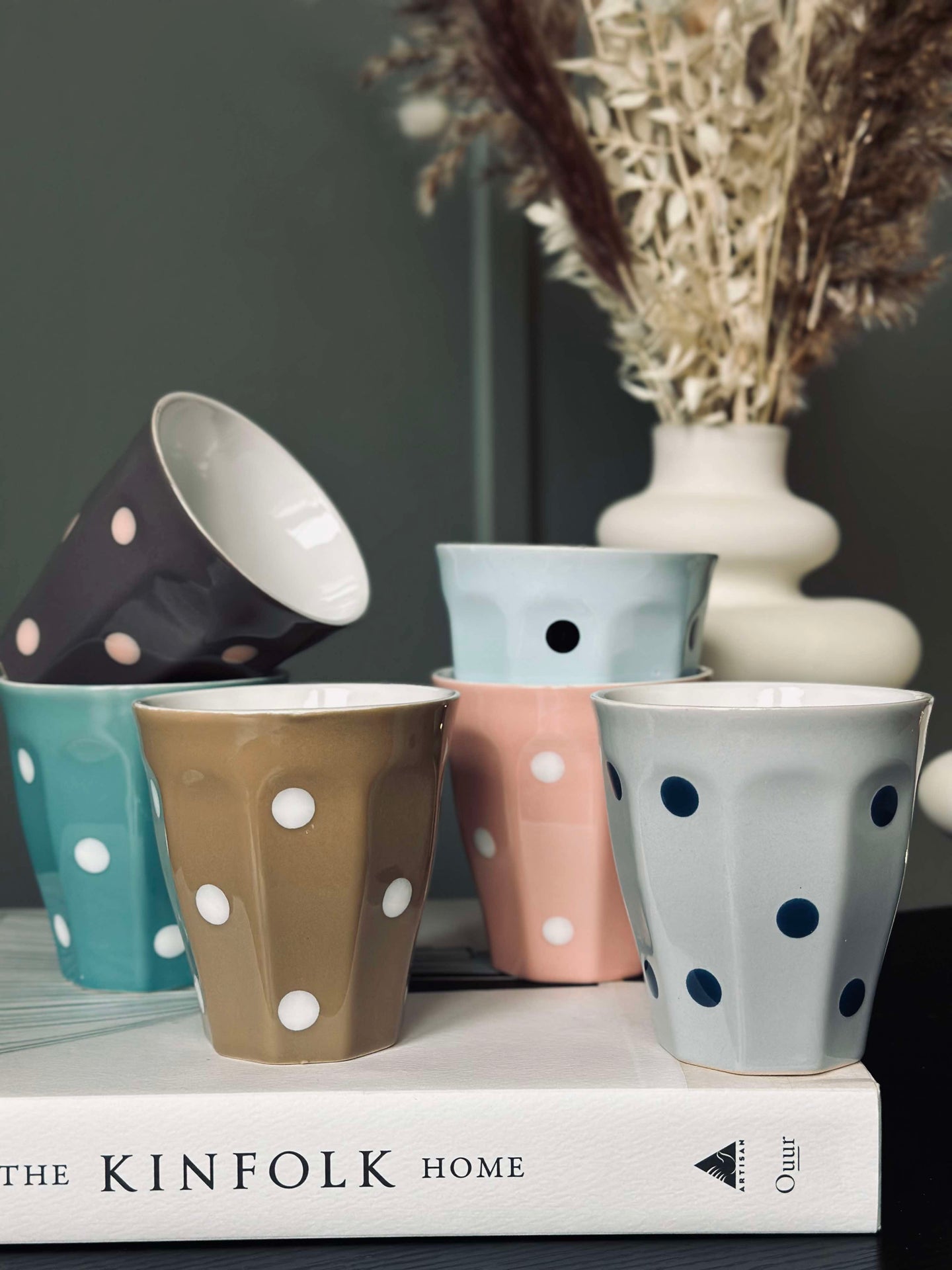 Kopp Prickar 250 ml - Färgblandning