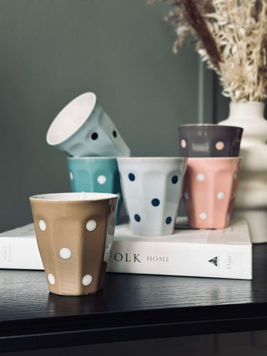 Kopp Prickar 250 ml - Färgblandning