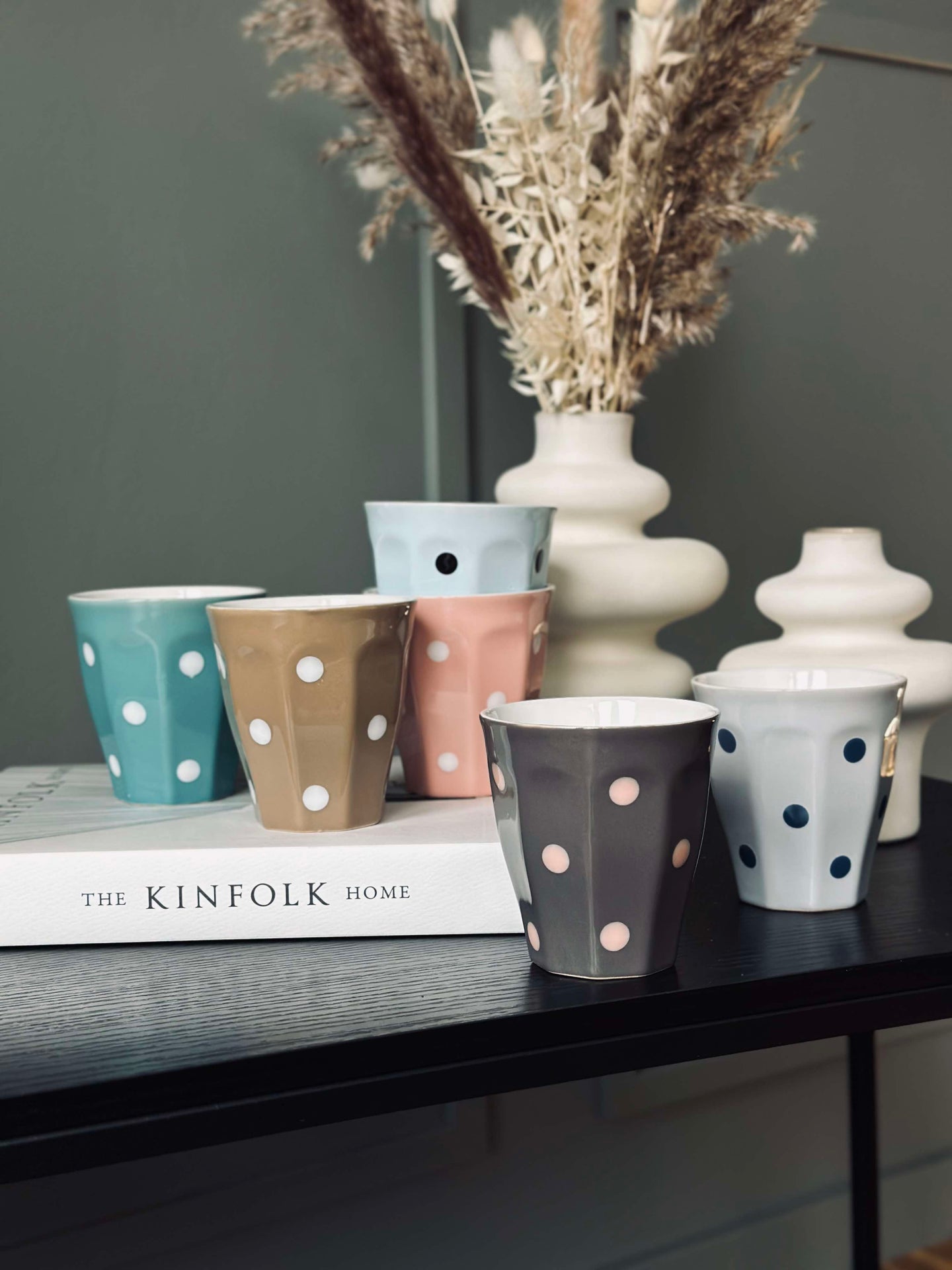 Kopp Prickar 250 ml - Färgblandning