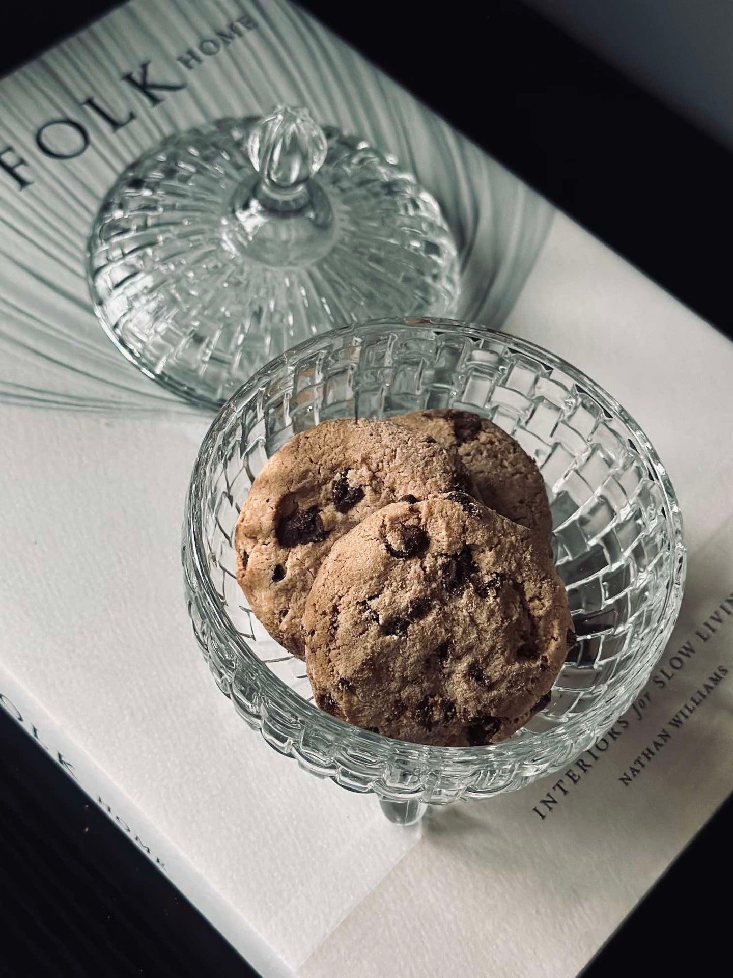 Glasburk med lock 200ml