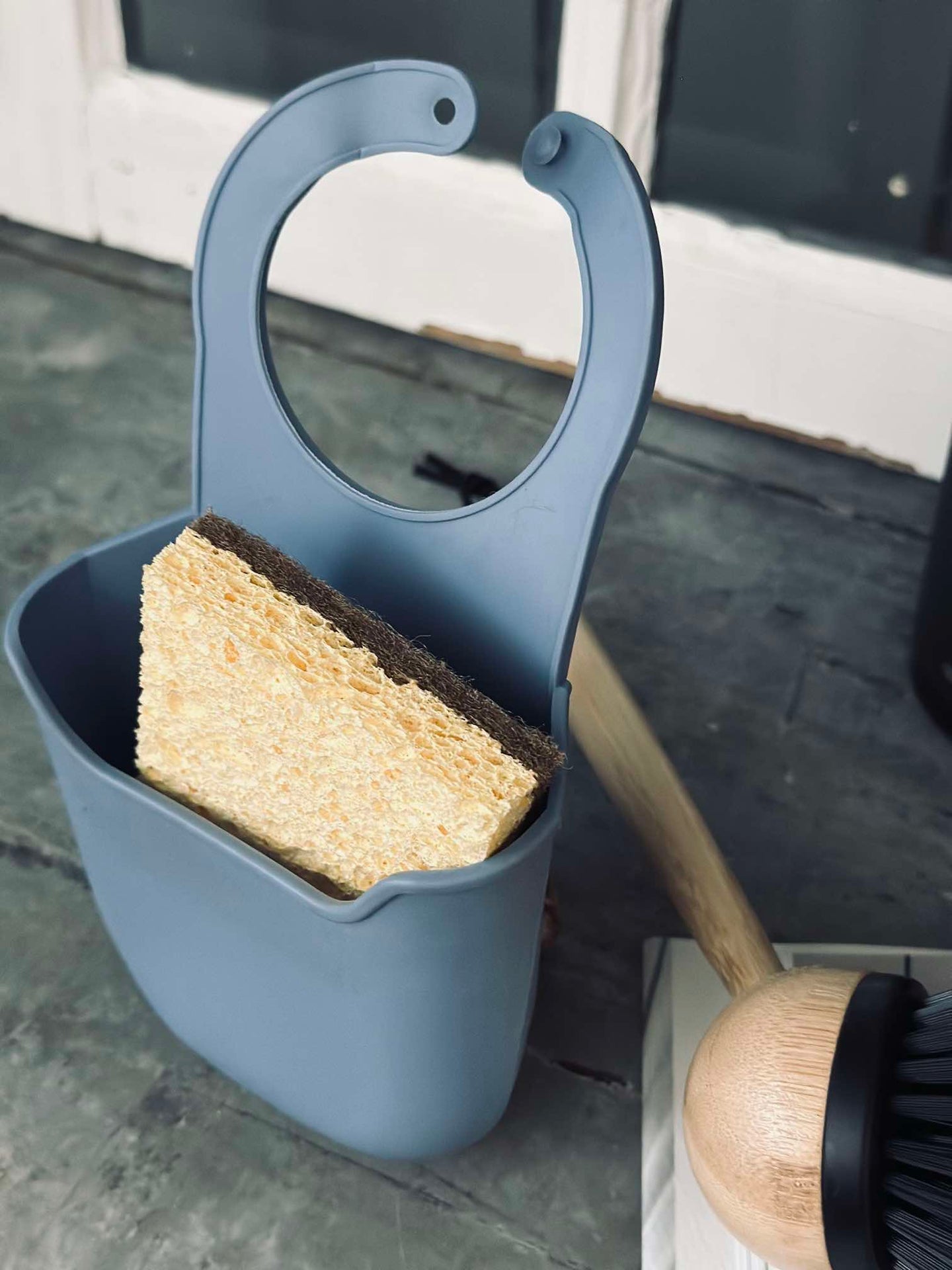 Diskbänksorganisatör - blå