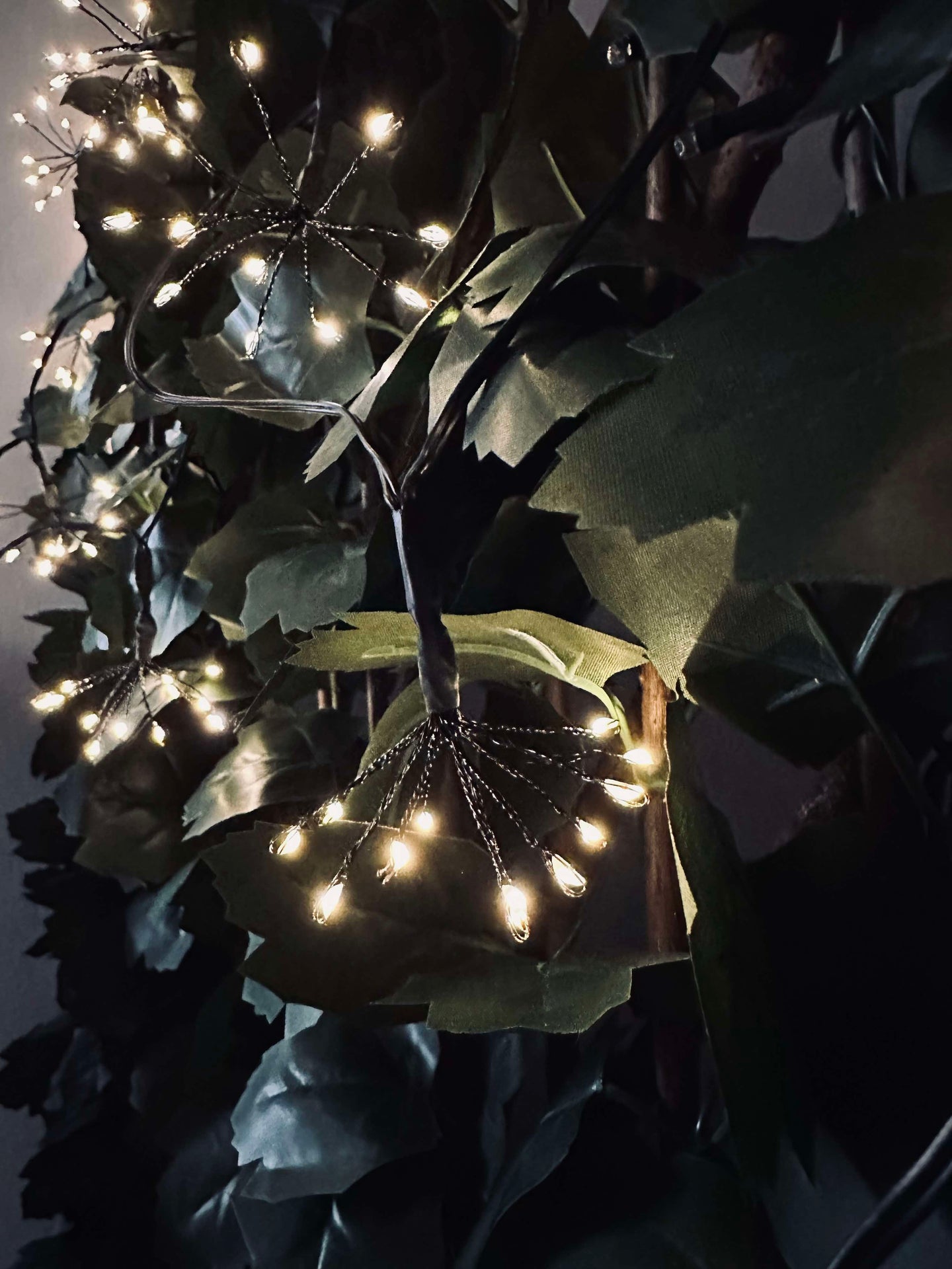 Solcells fyrverkeri ljusslinga