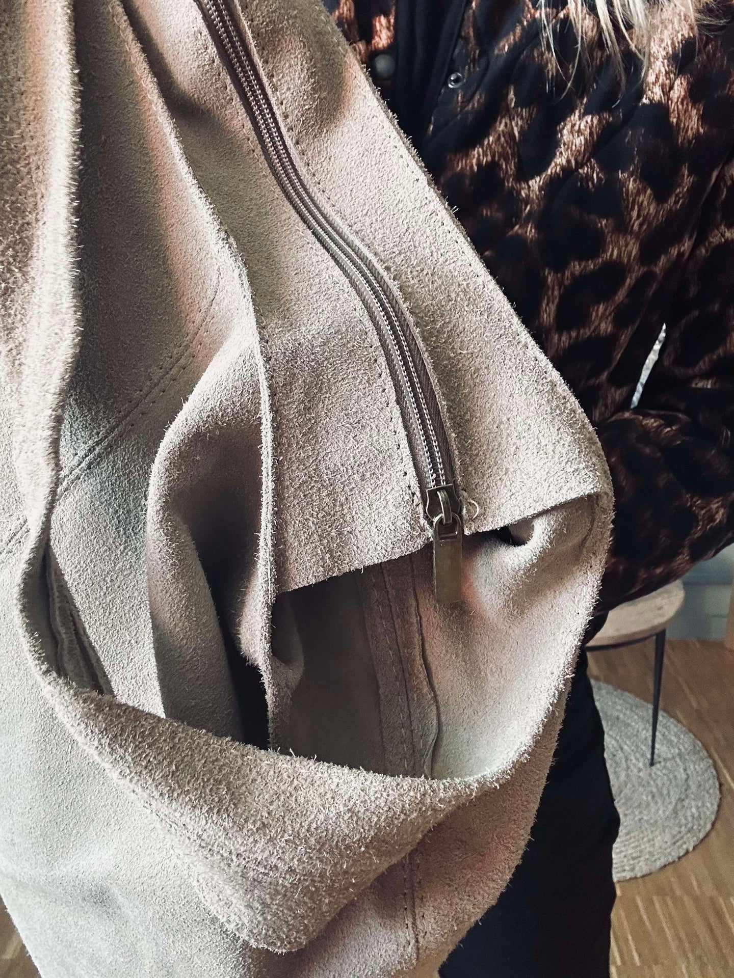Shopper Beige Mocka
