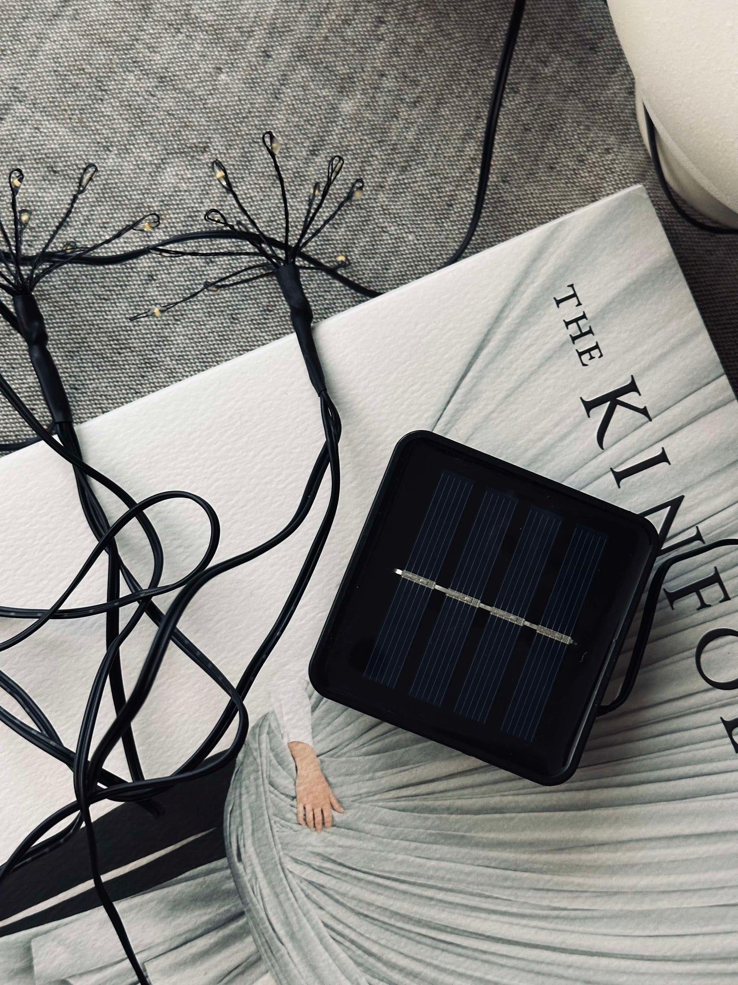 Solar fyrverkeri-ljusslinga