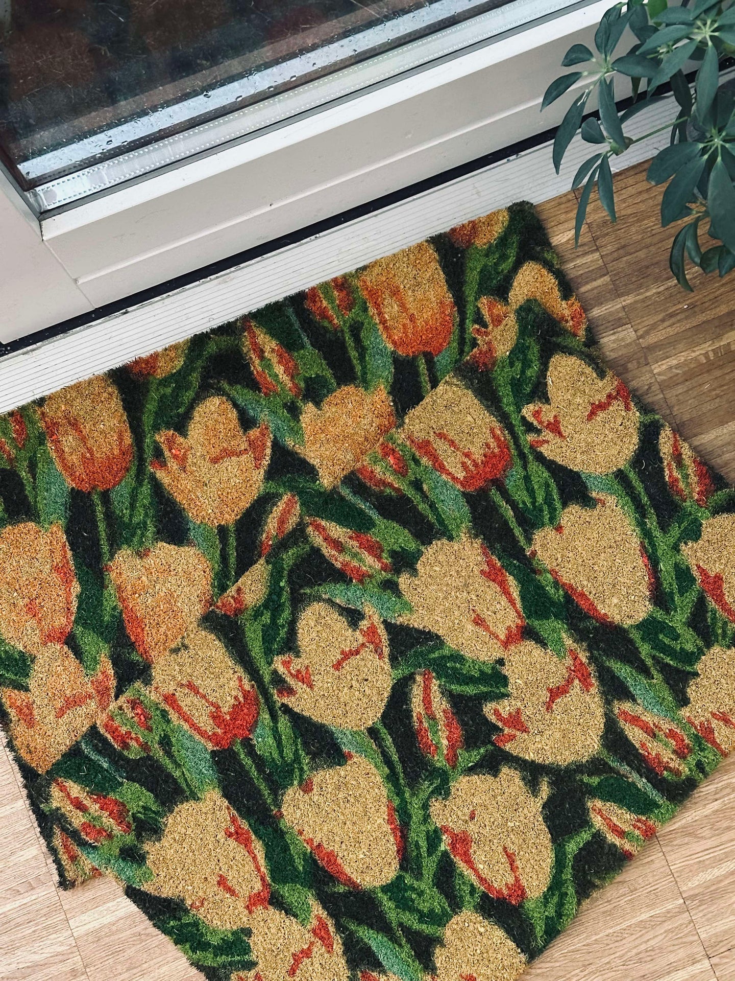 Dörrmatta - Tulpan Gul mix