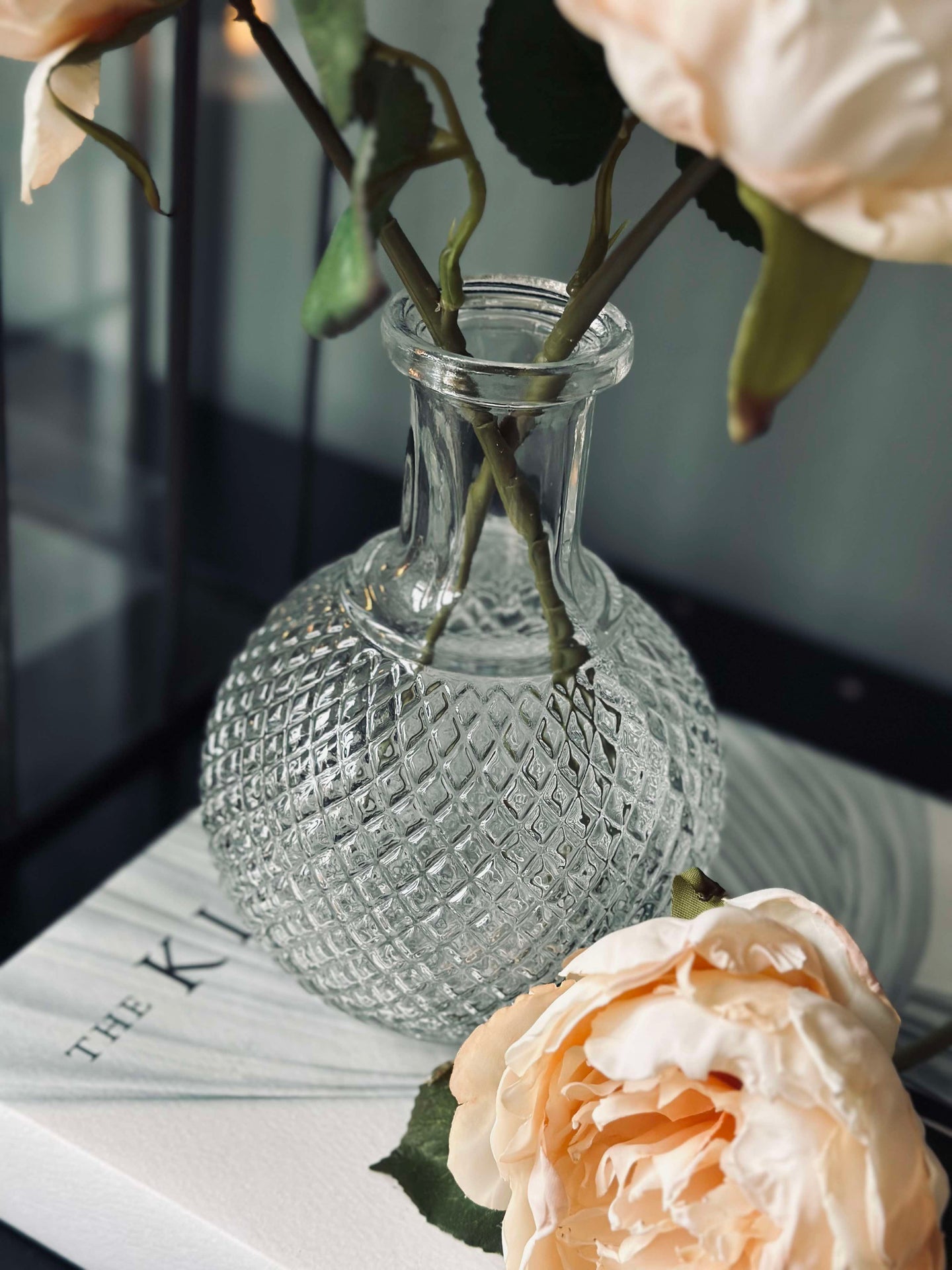 Blomma silk Pion Creme