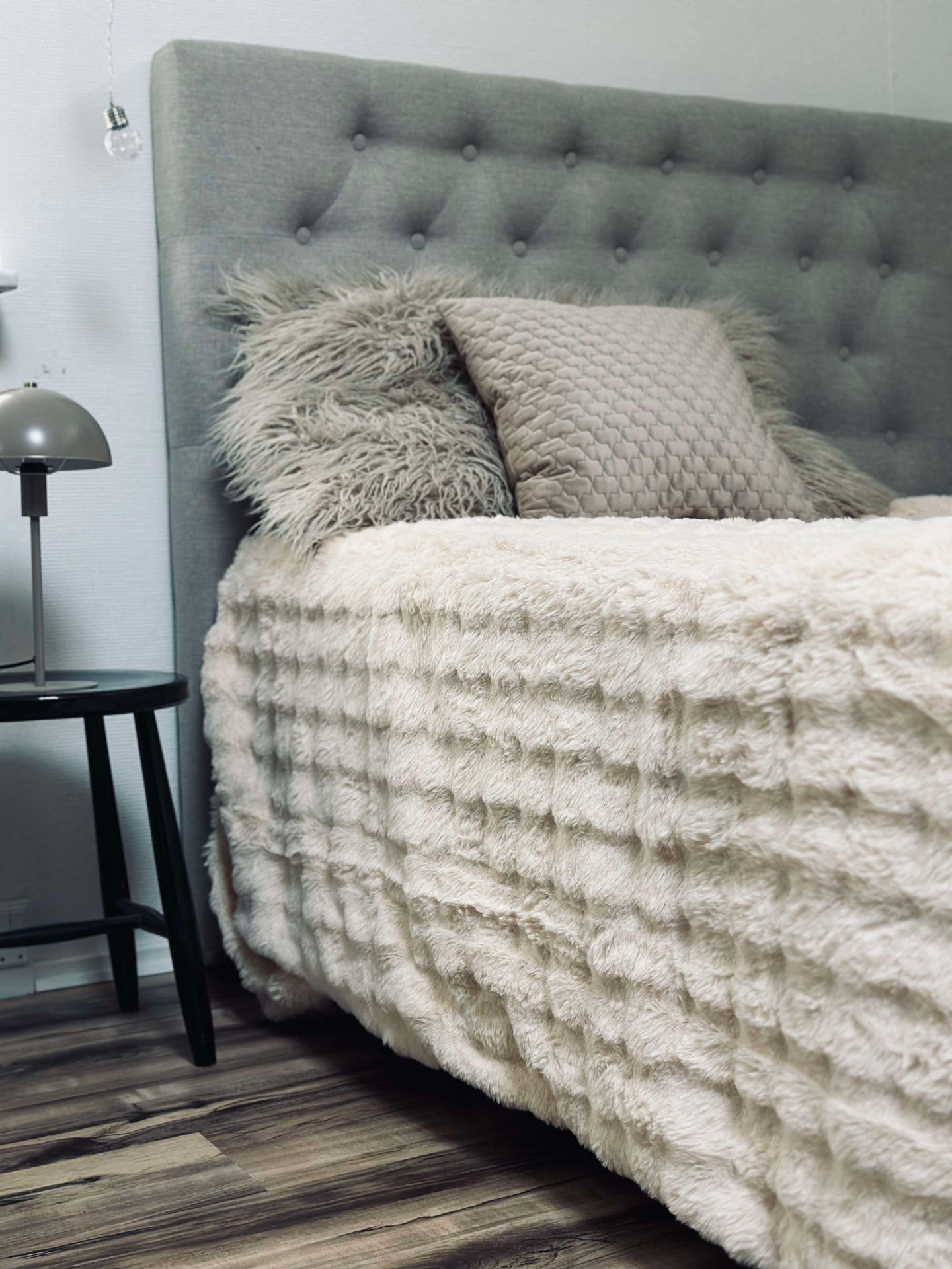 Överkast BUBBLE - Creme