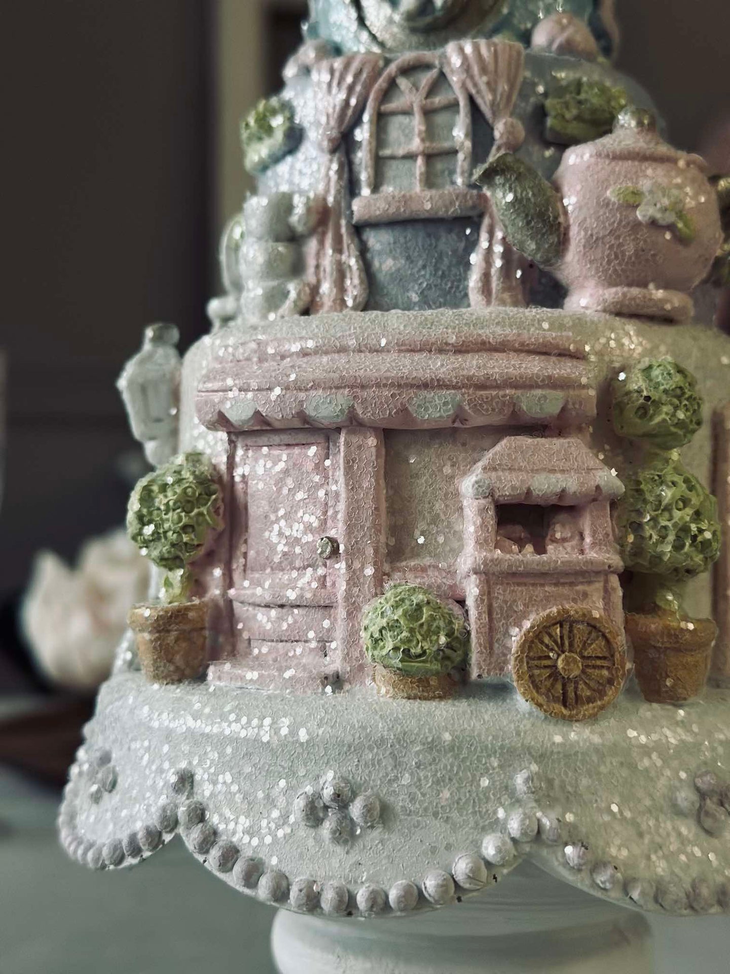 Kaka med tekopp - Bordsdekoration