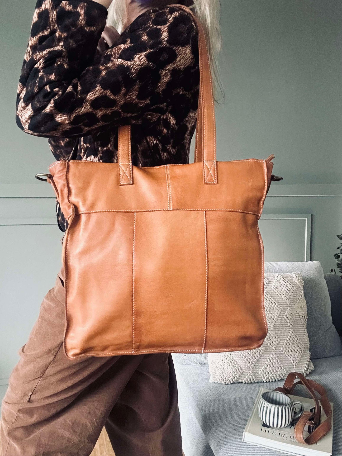 Väska Jolie – Cognac