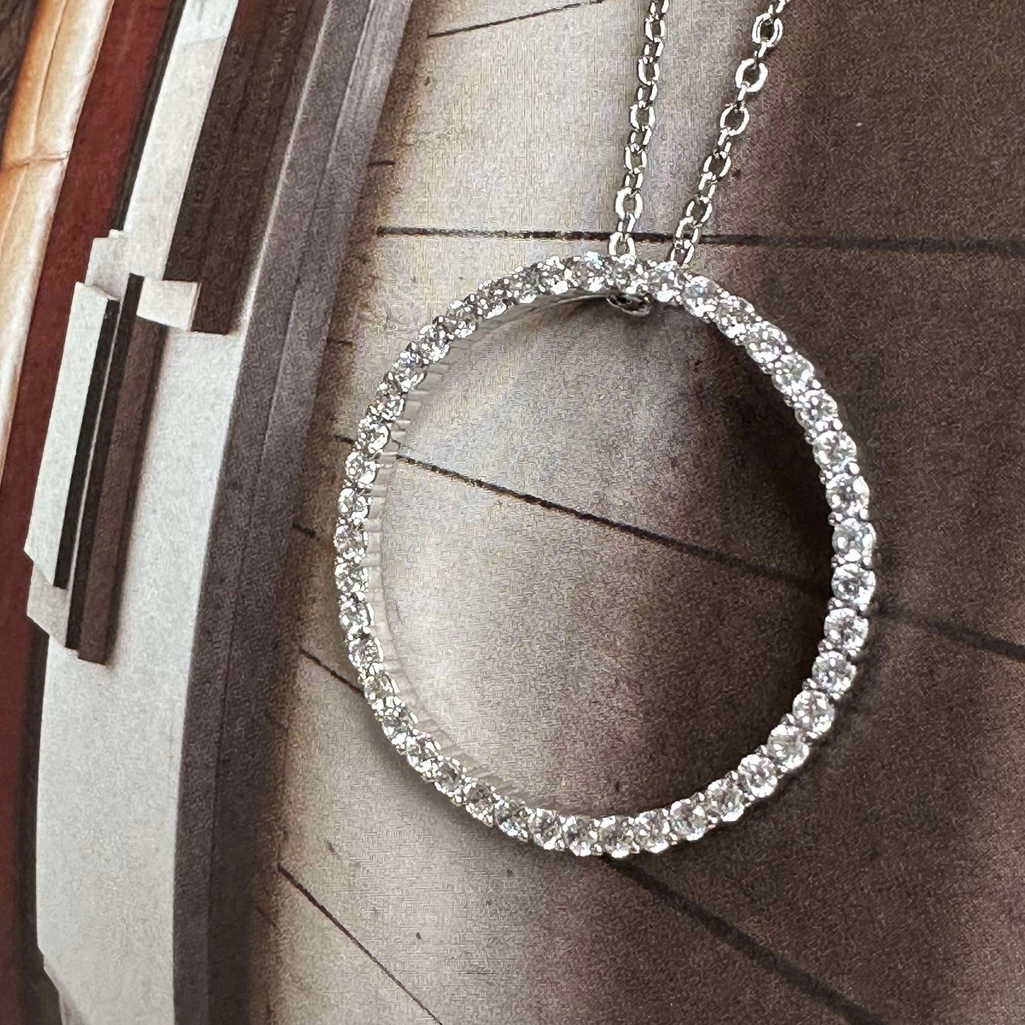 Halsband Kendal - rhodiumbelagt