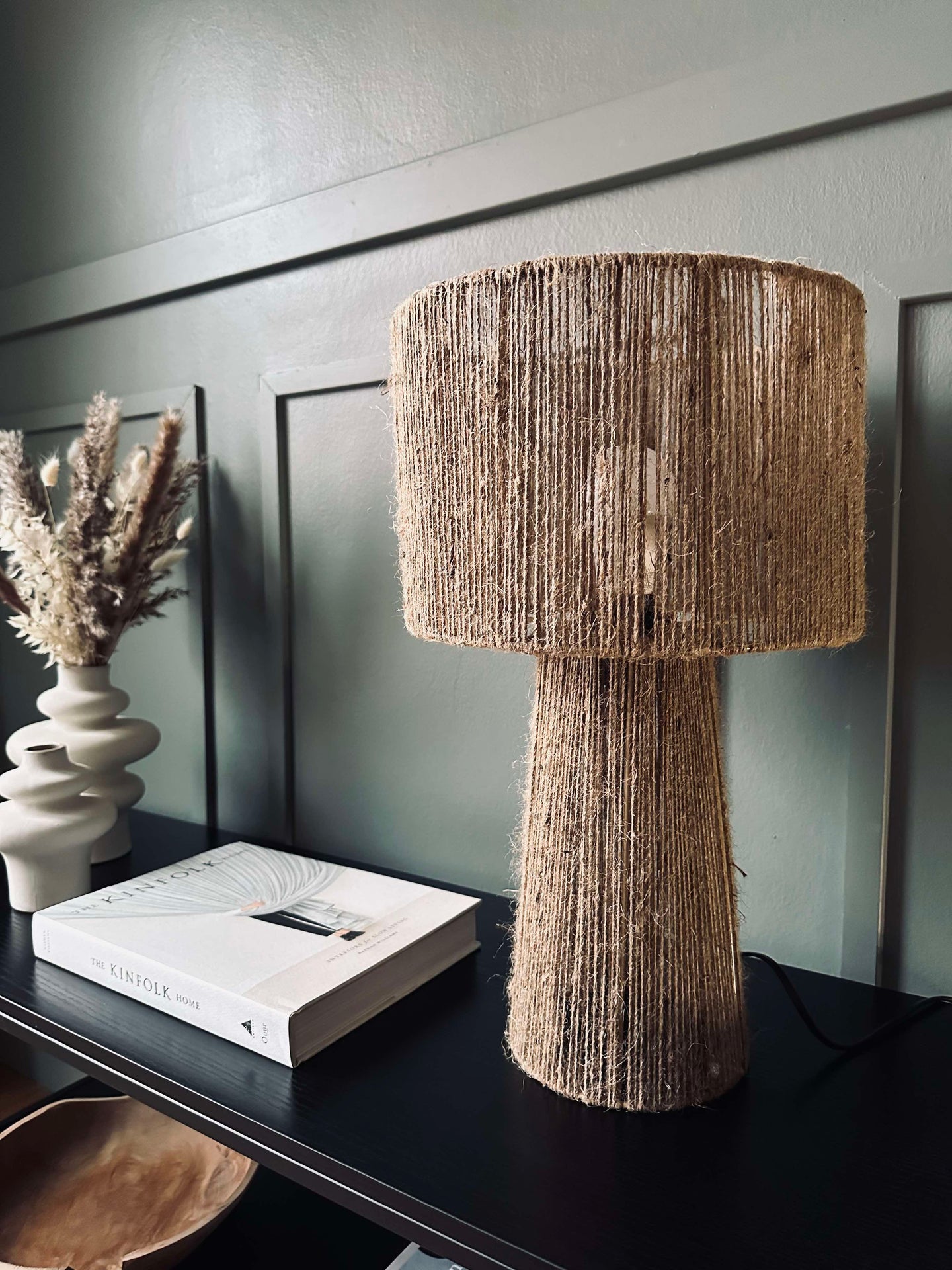 Bordslampa Jute