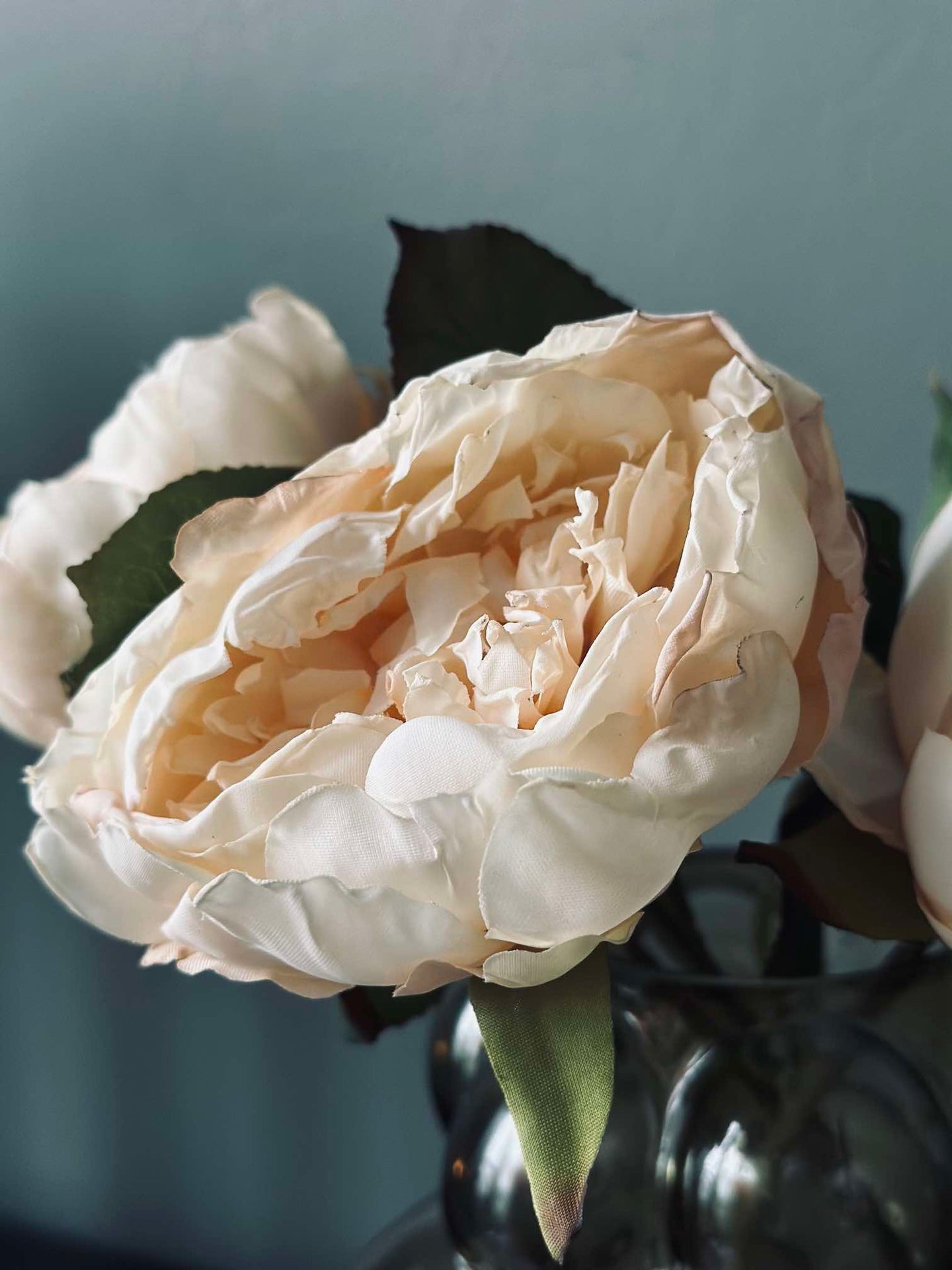 Blomma silk Pion Creme